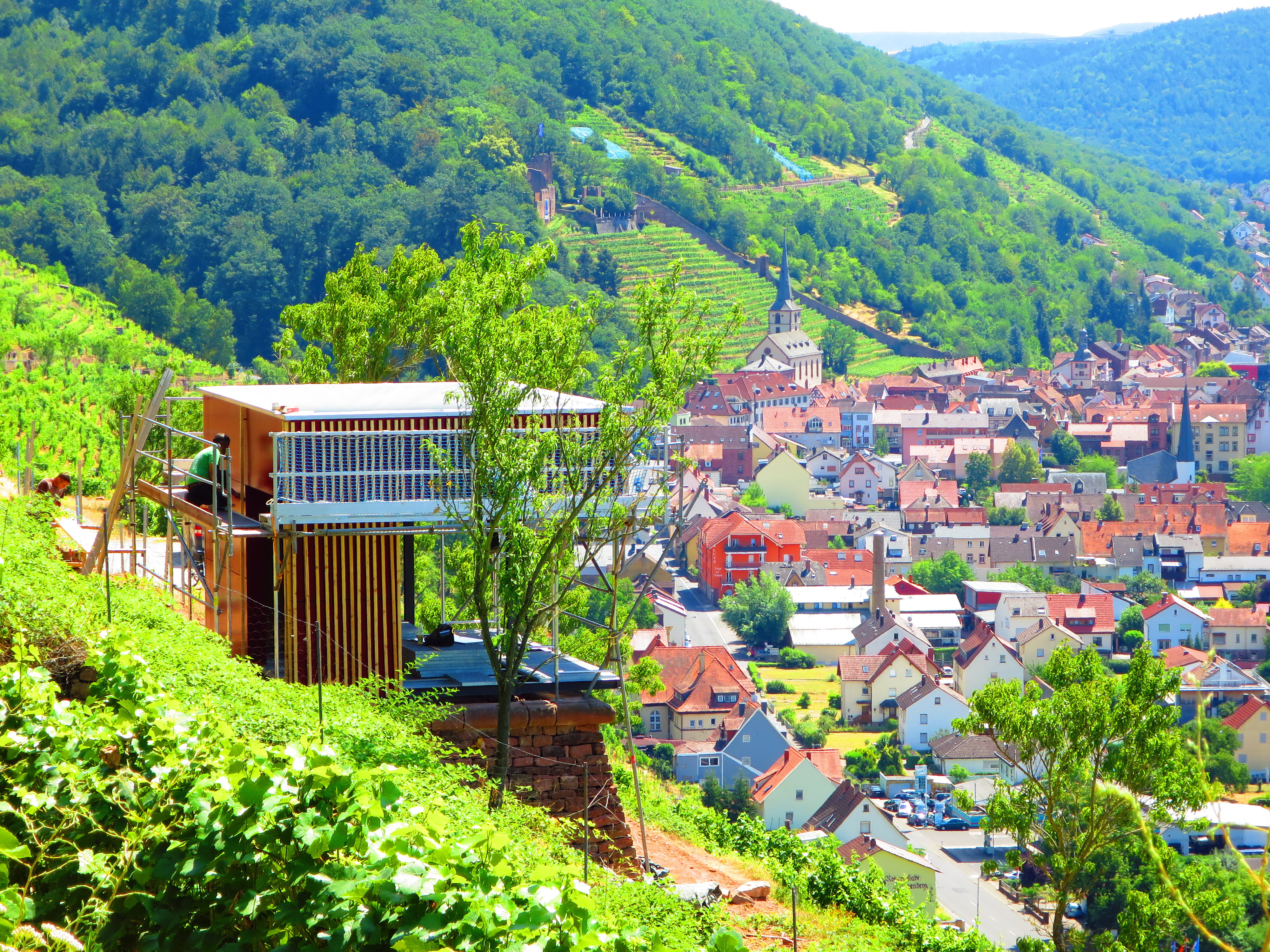 Der neue Terroir f Punkt befindet sich im Bau