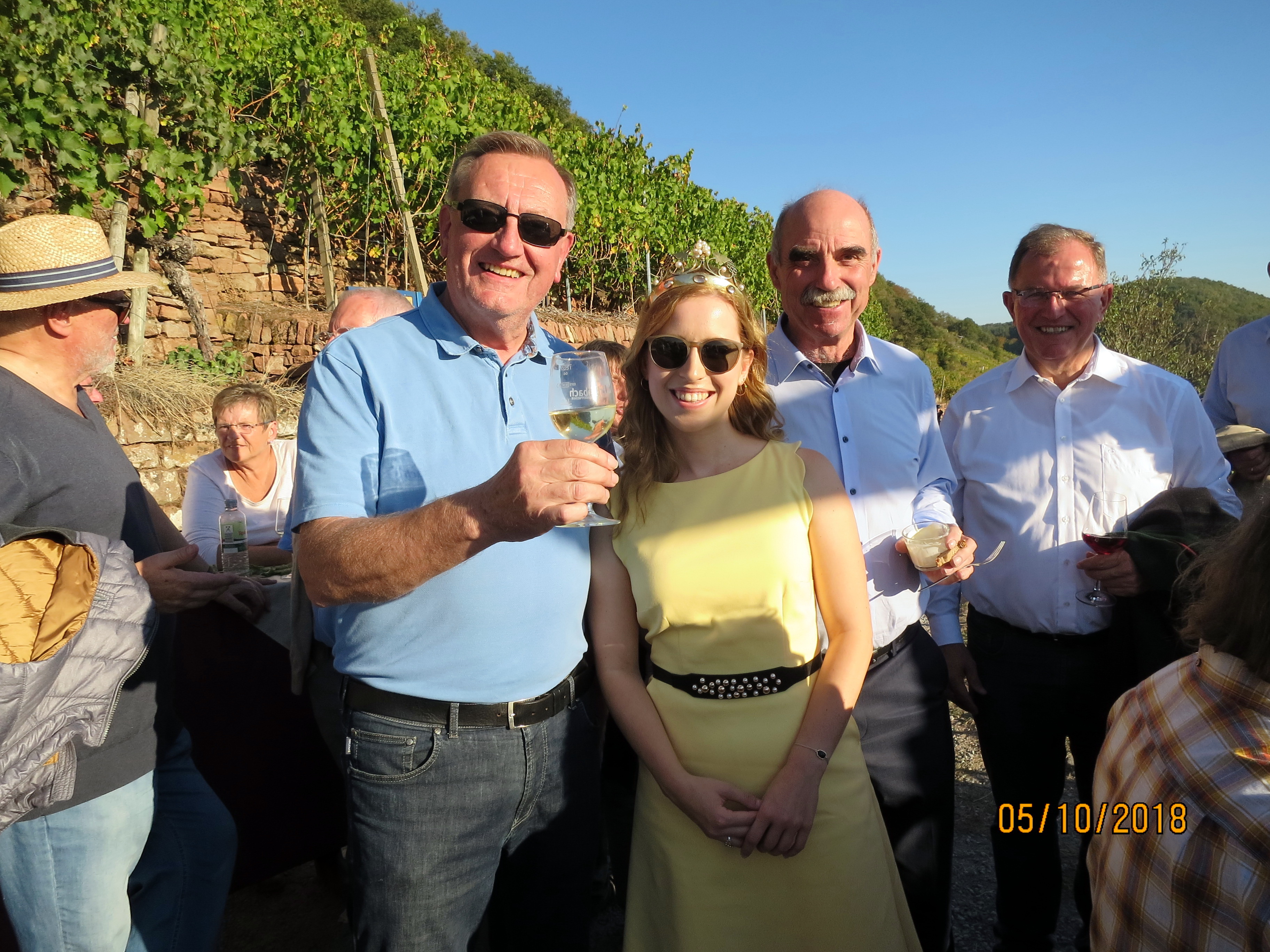 Eröffnung des neuen Terroir f Punktes am 05.10.2018