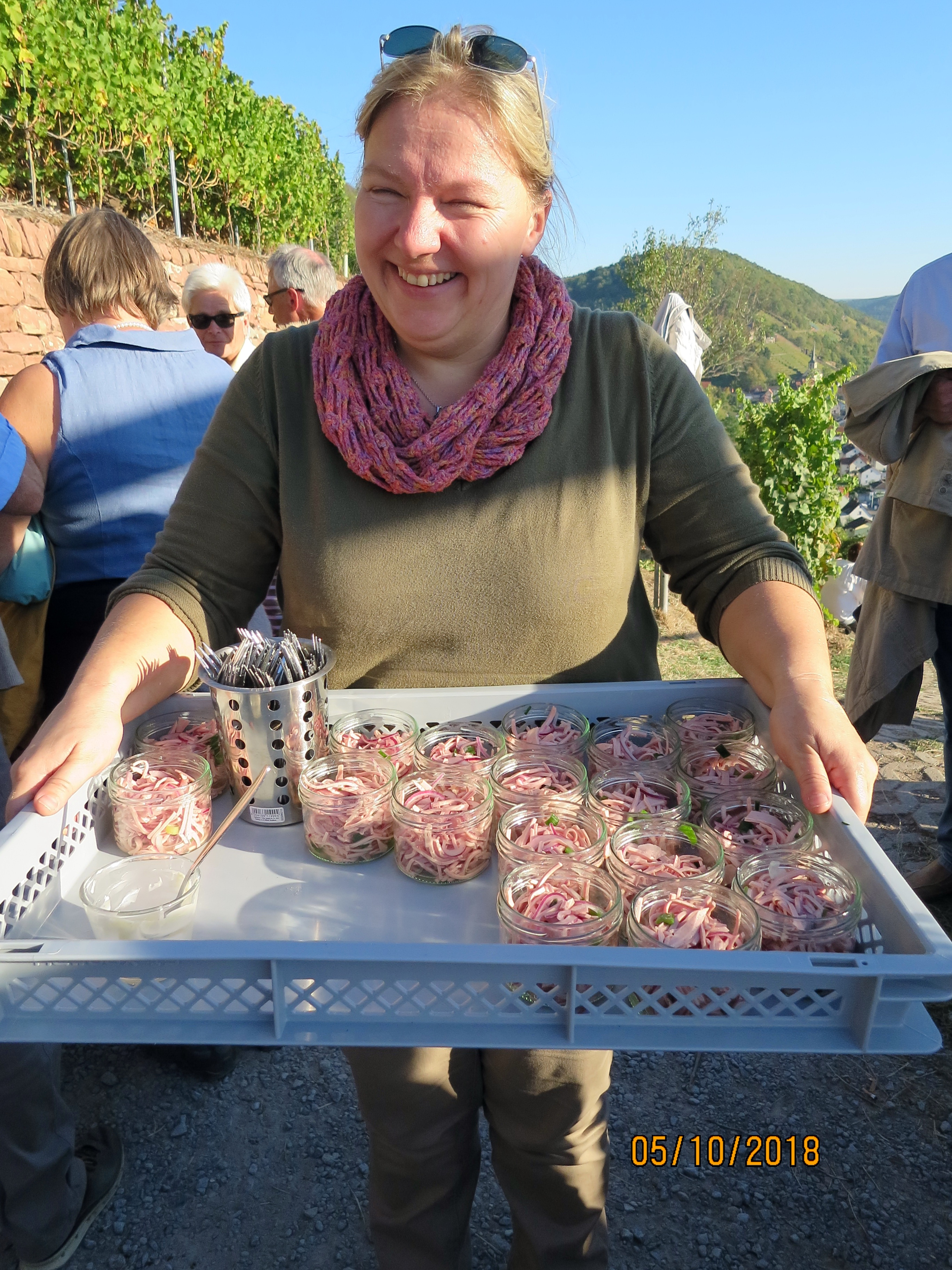 Eröffnung des neuen Terroir f Punktes am 05.10.2018