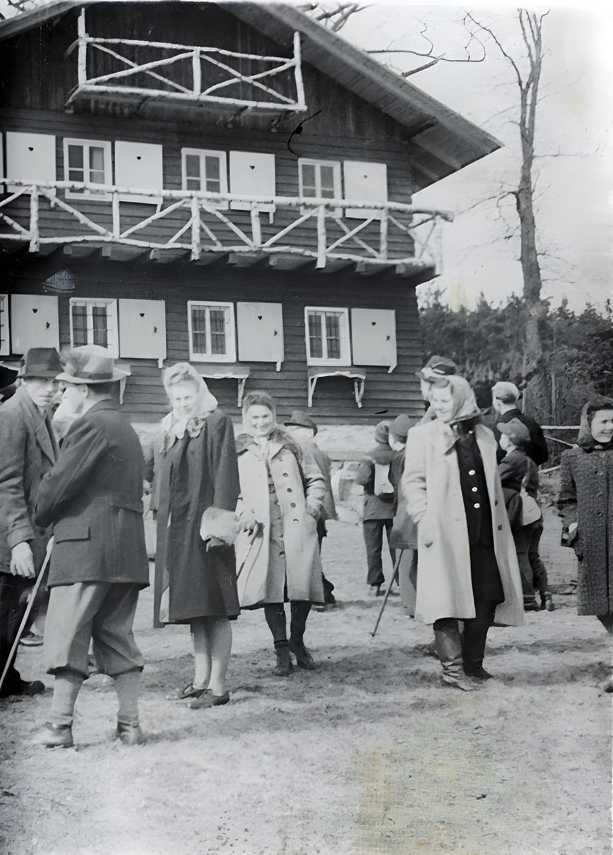 Ausflug zum Zuckerhäuschen am Josefstag, 19.03.1949