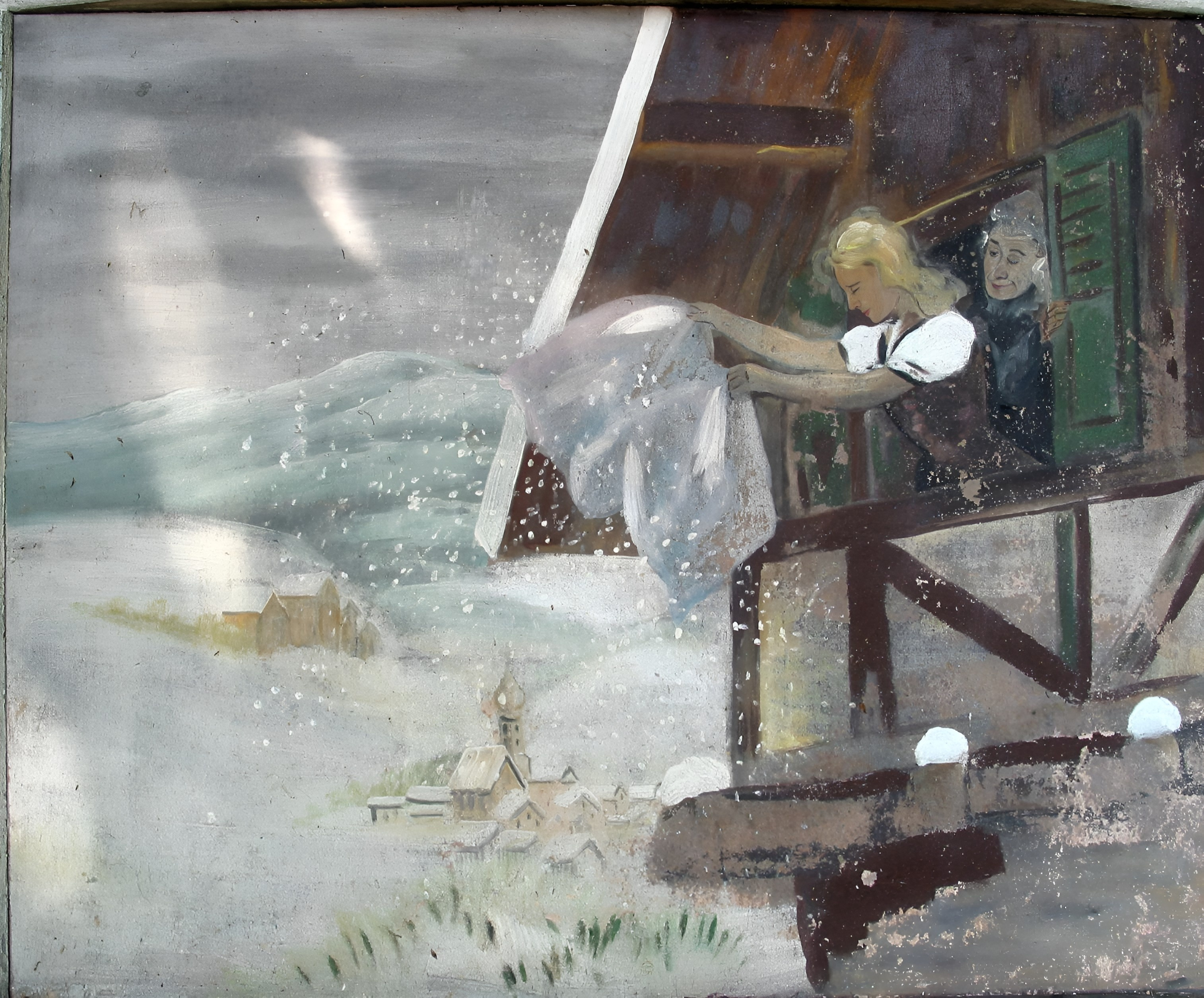 Bildmotiv "Frau Holle"