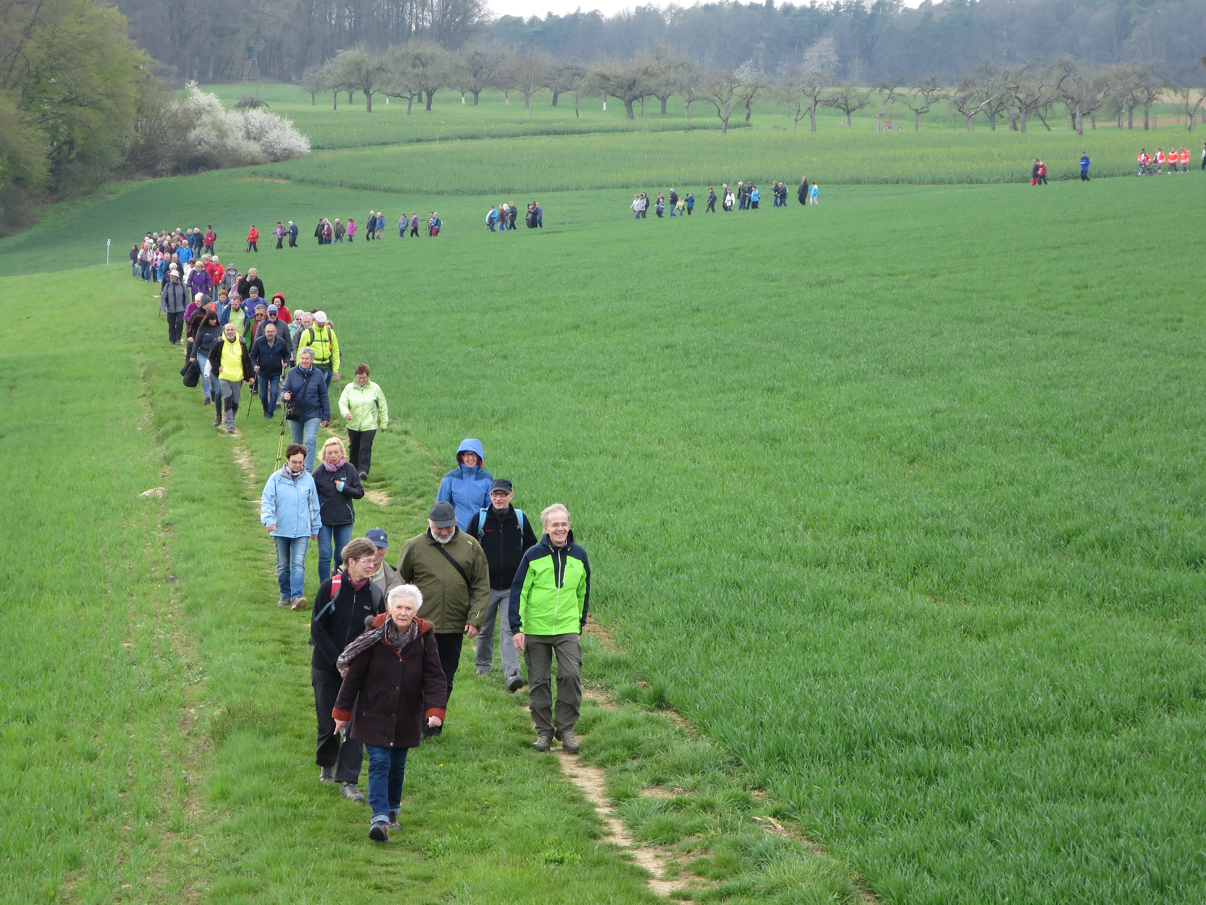 Wanderung anl. der Eröffnung des 106. Europäischen Kulturwegs "Auf dem Totenweg durchs Paradeis"