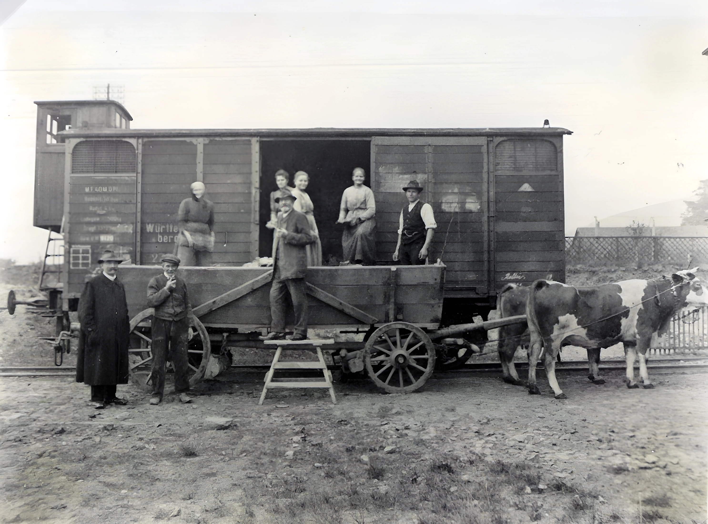 Tonverladung mit der Bahn