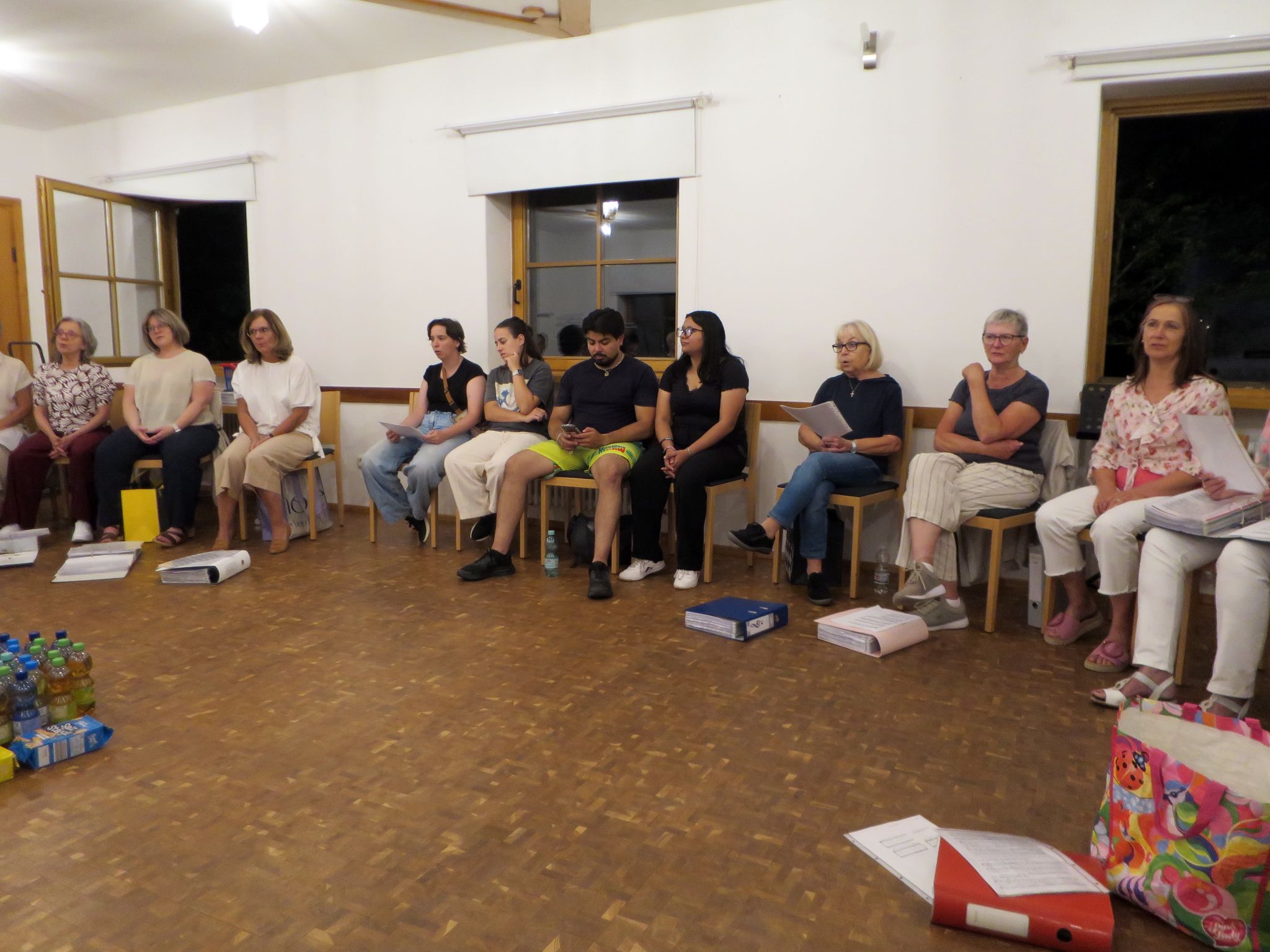 Chorprobe mit dem Moya-Chor