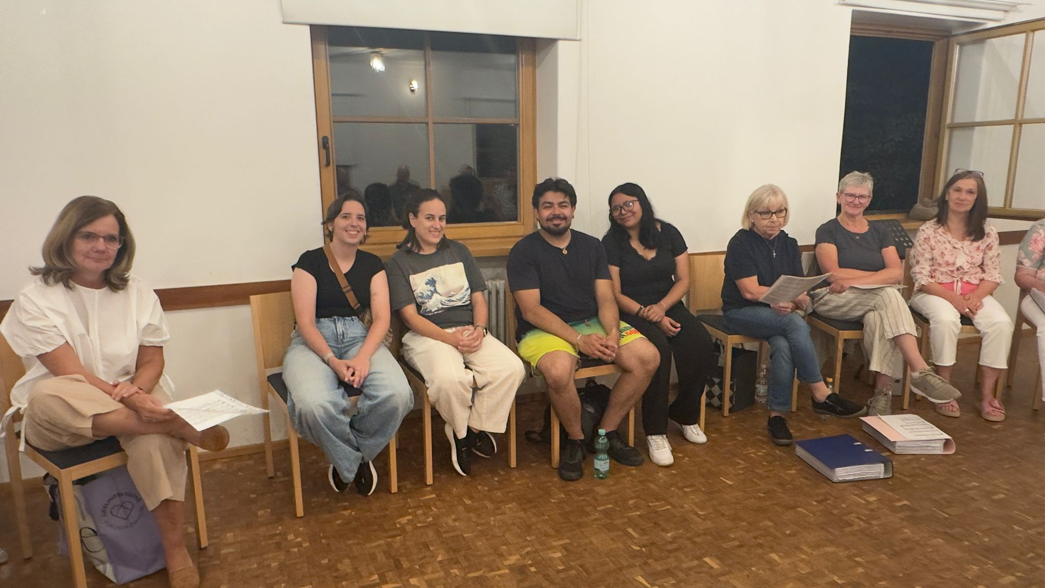 Chorprobe mit dem Moya-Chor