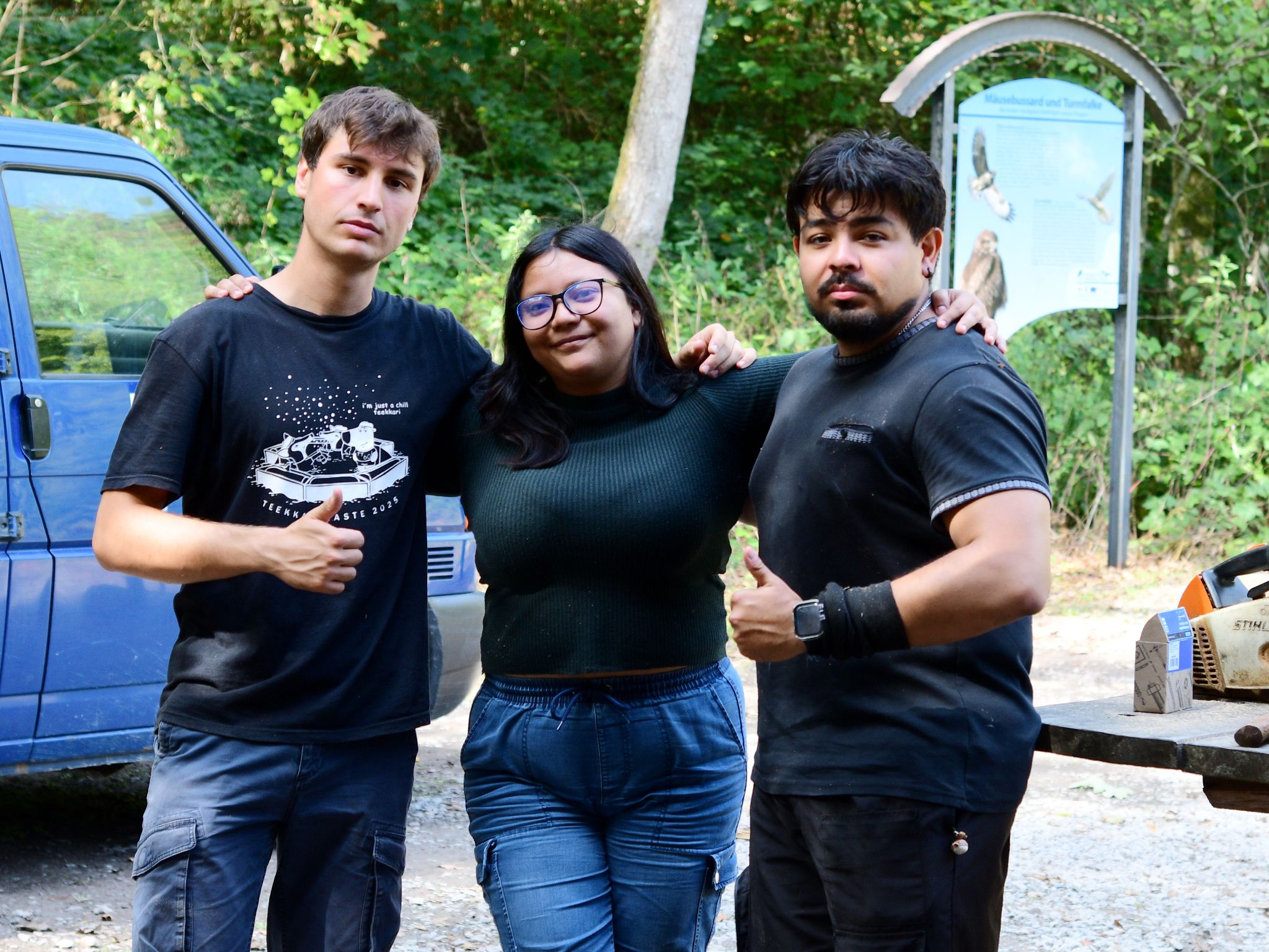 Leoanardo, Less und Mateo