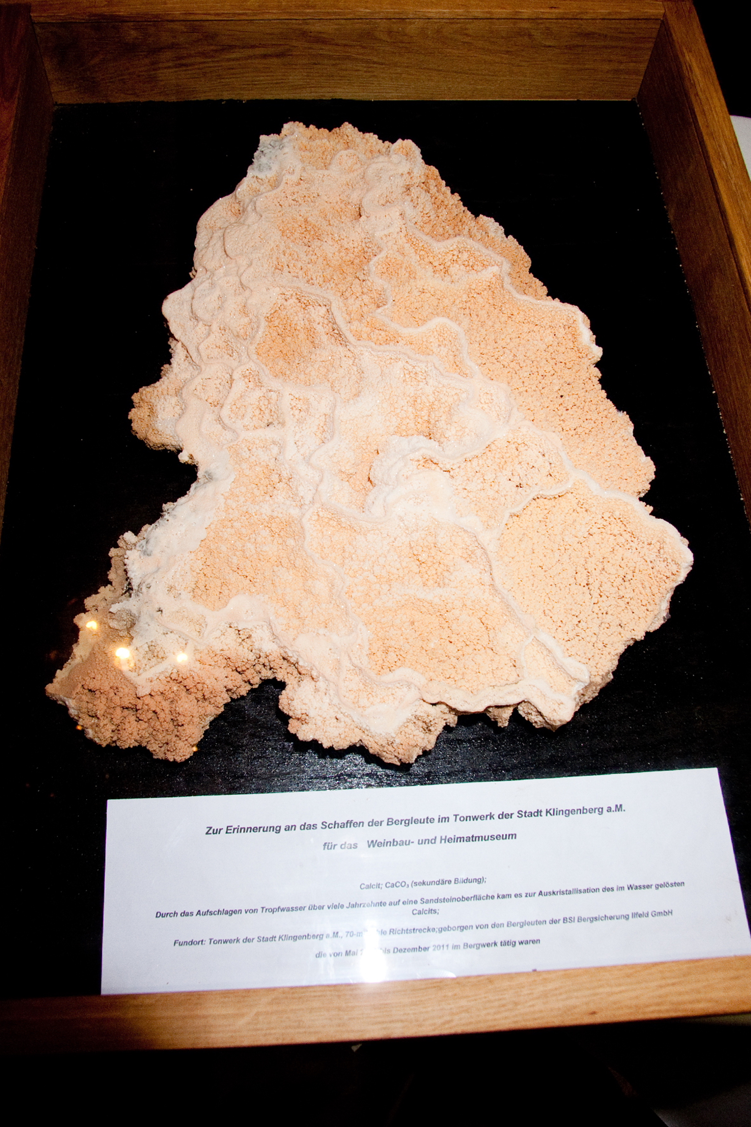 Das Geschenk - ein Calcit-Stein