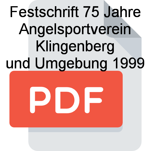 Z Festschrift 75 Jahre Angelsportverein Klingenberg 1999