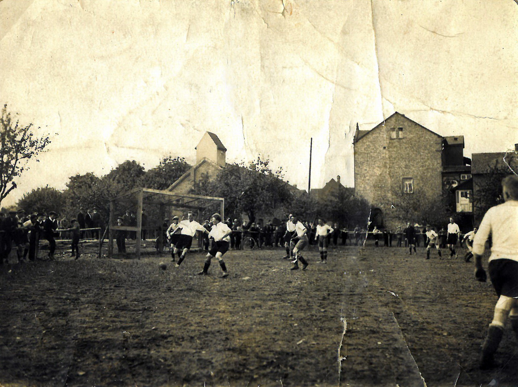 Der Sportplatz an der Brauerei Schmitt