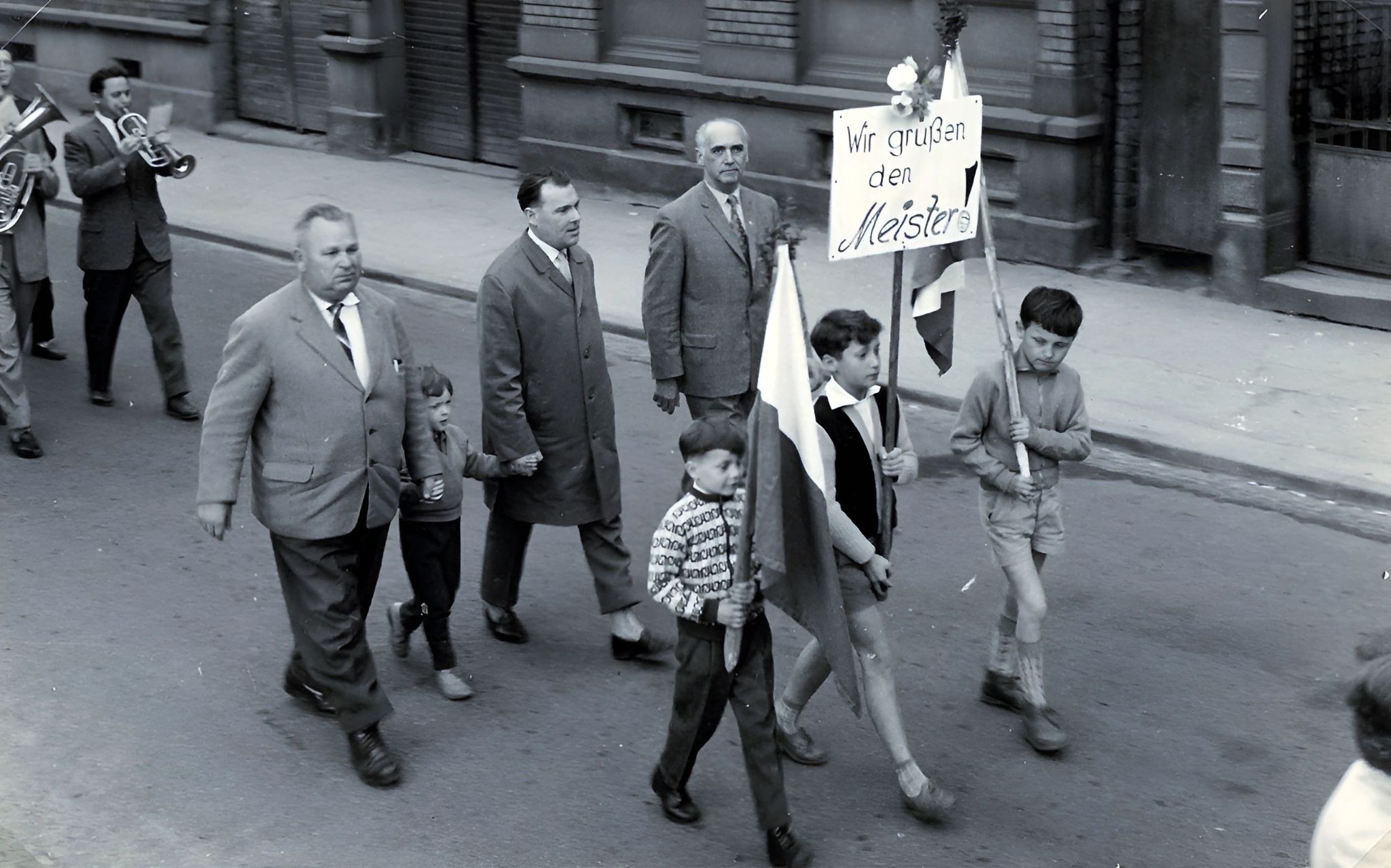 Marsch zum Vereinslokal