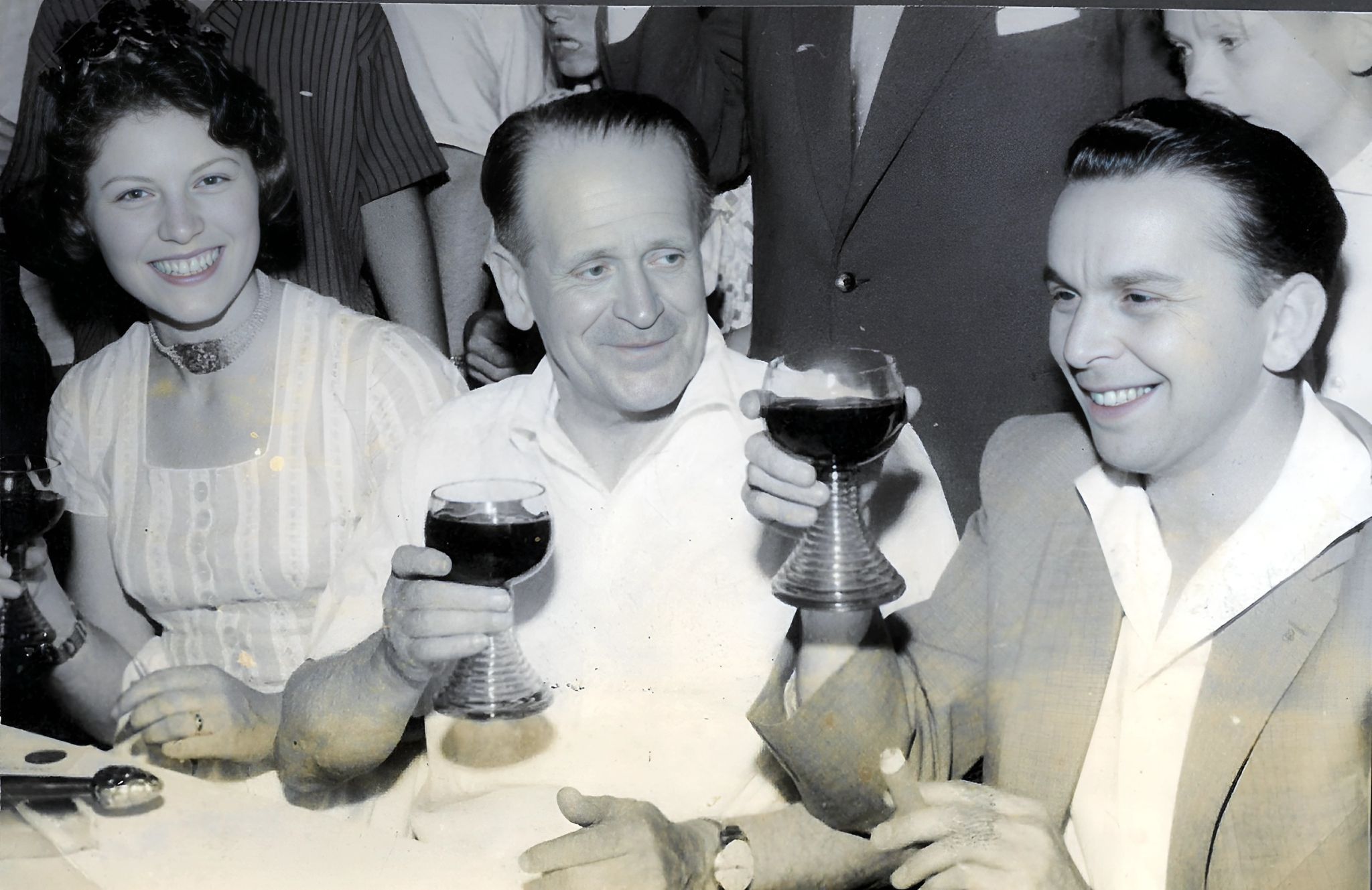 Beim Winzerfest in Erlenbach a.Main