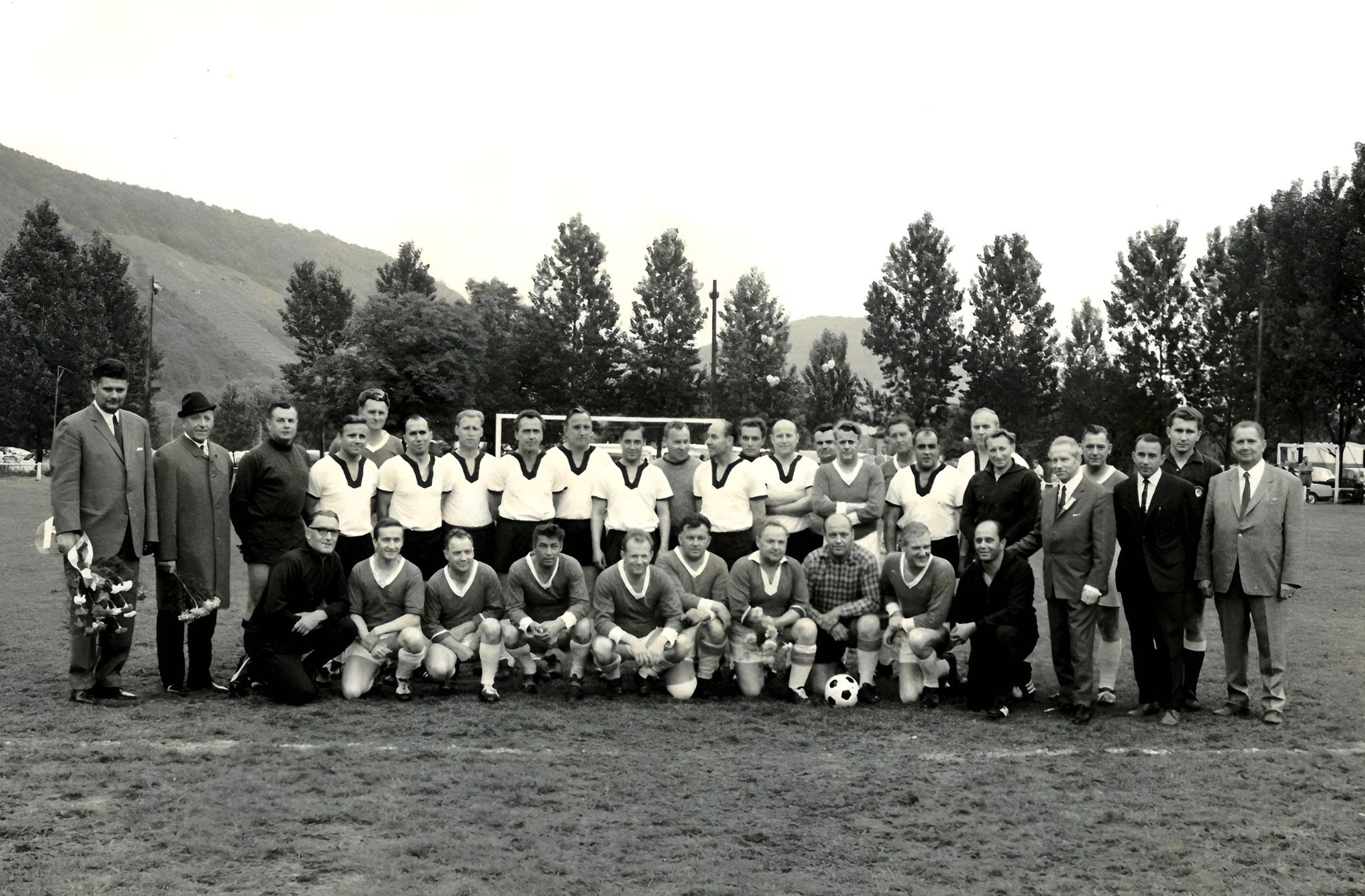 Fußballfest in Wörth a.Main 1967