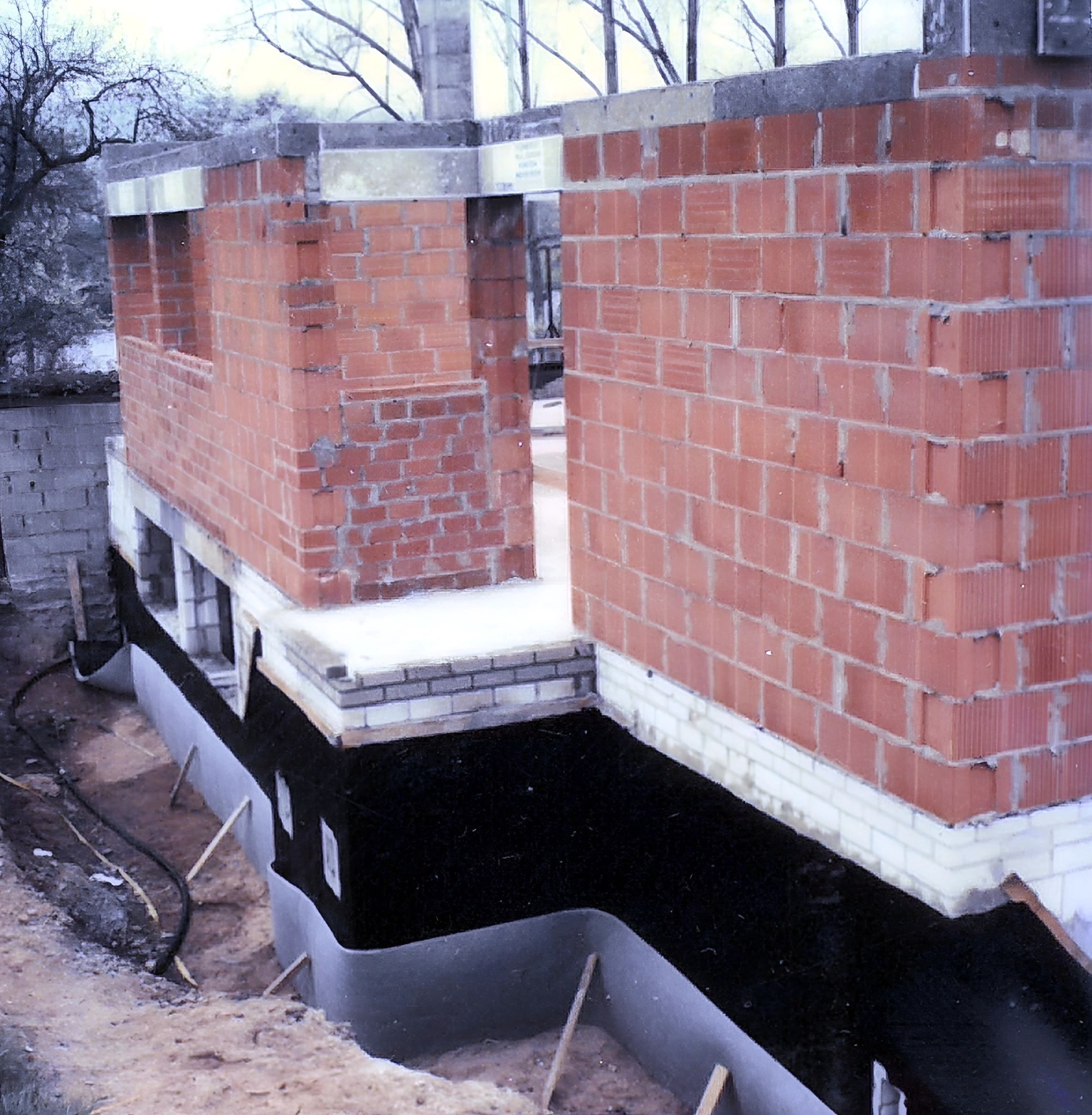 Die Rückseite des neuen Sporheims