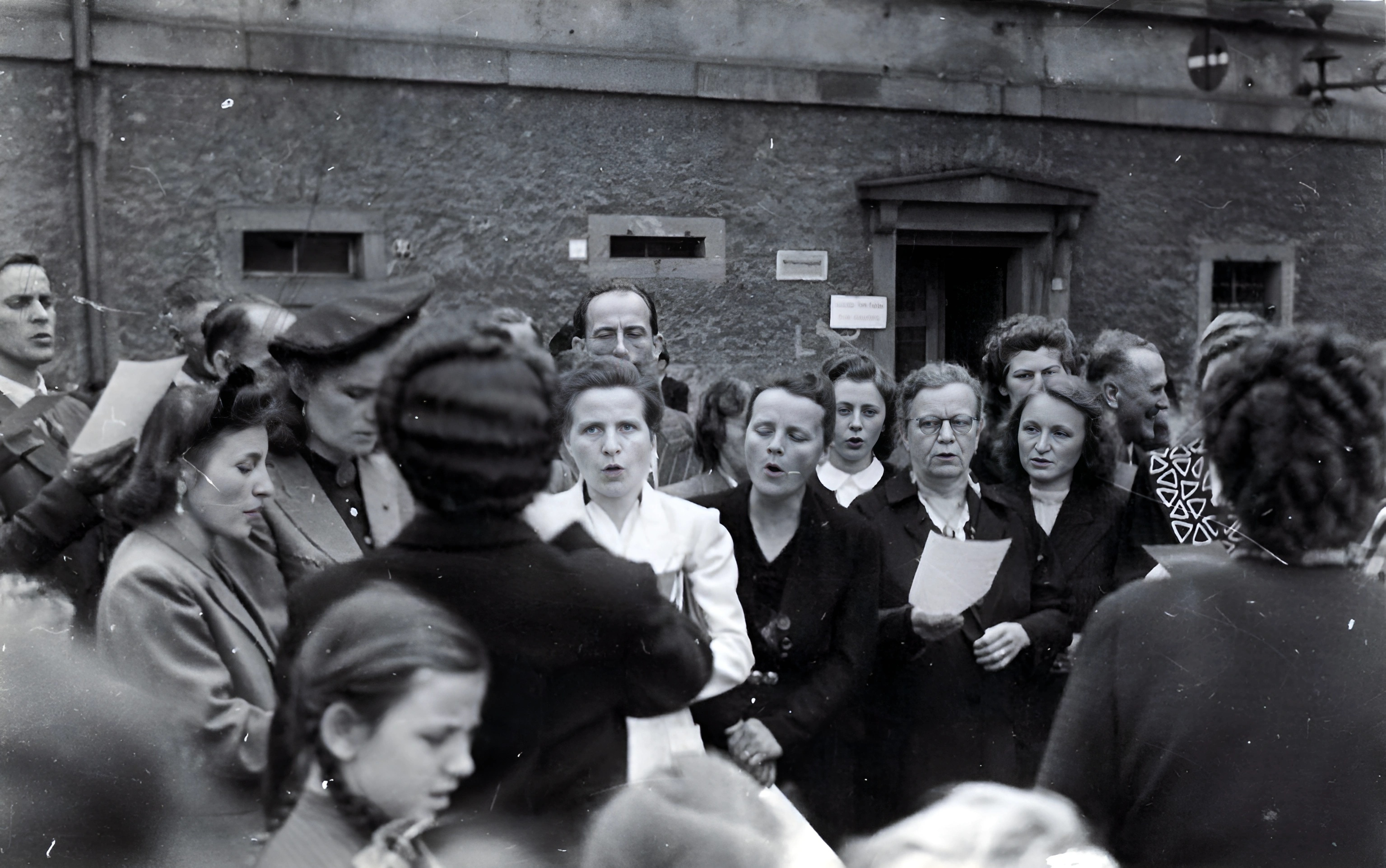 Ständchen für den Benefiziat 1930er Jahre