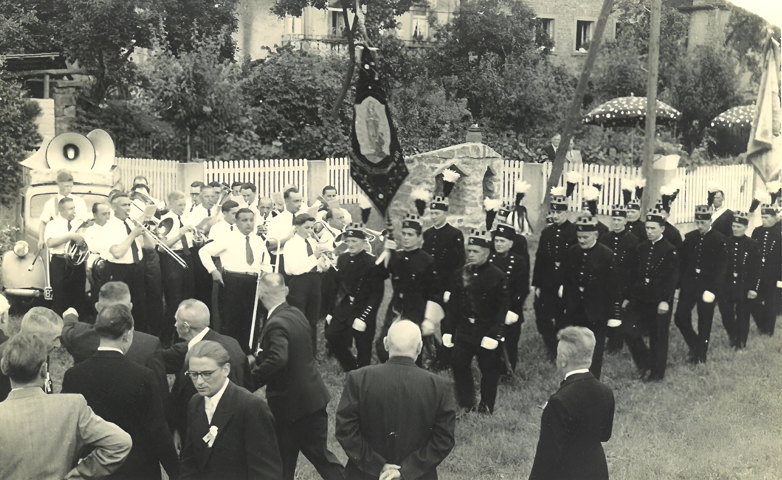 Festakt auf dem Winzerfestplatz 1953