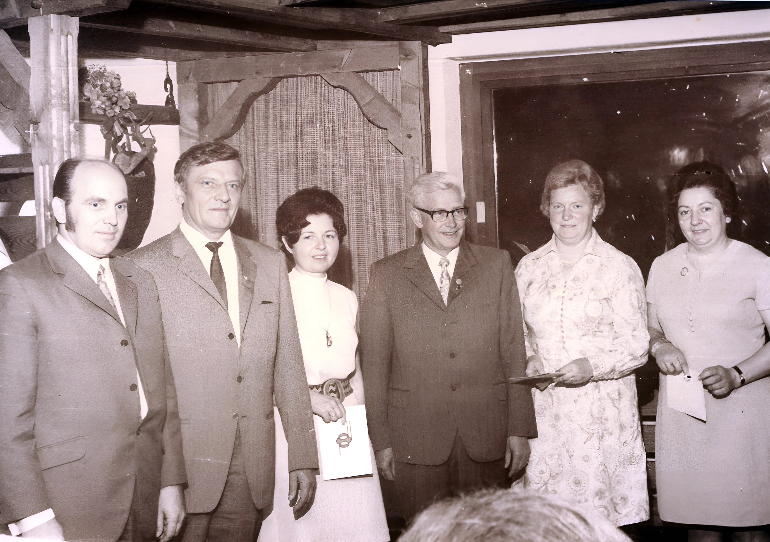 Ehrungen anl. 125 Jahre Gesangverein Klingenberg im Jahr 1988