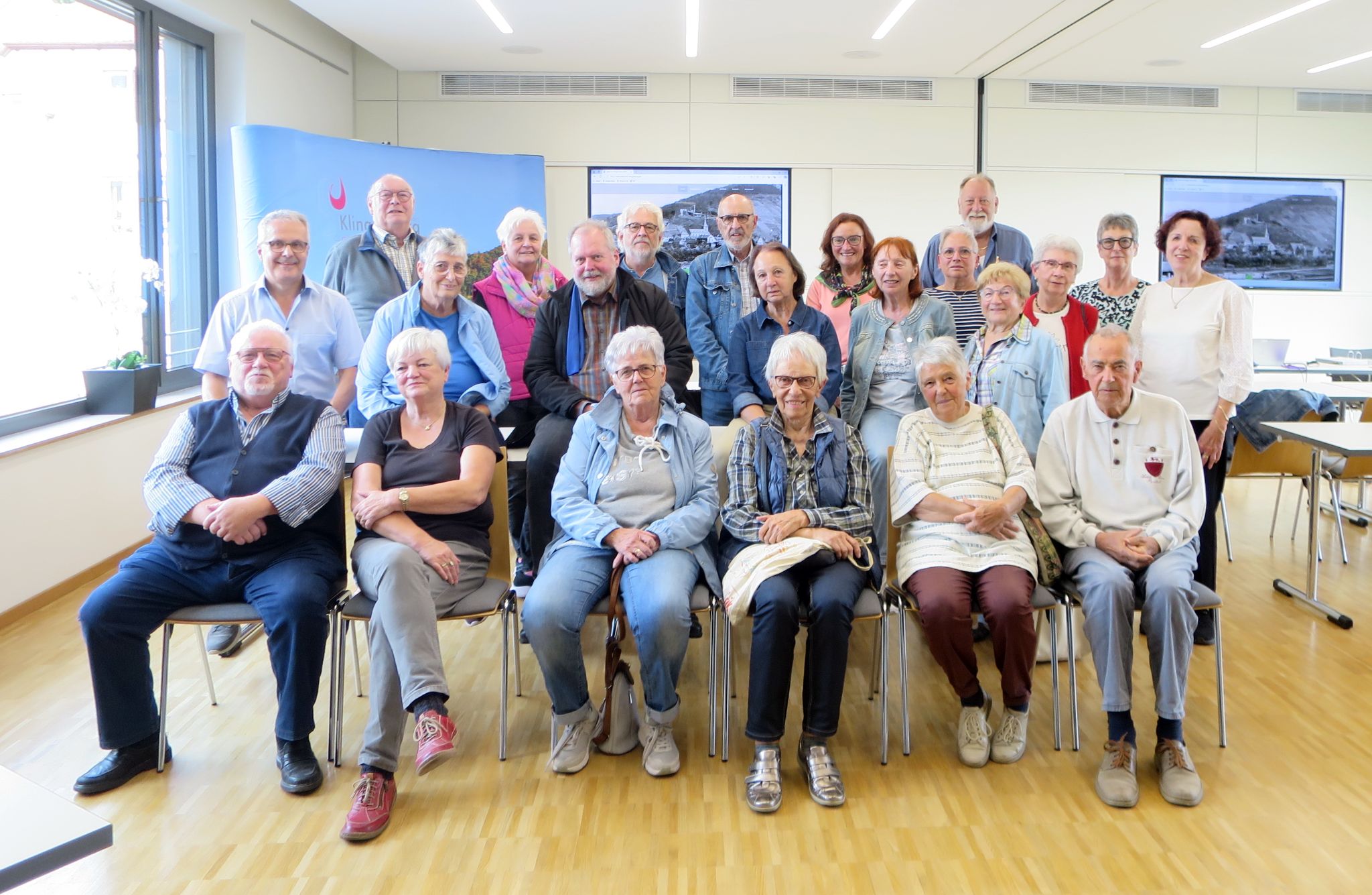 Gruppenfoto der Teilnehmer des Geschichtskreises