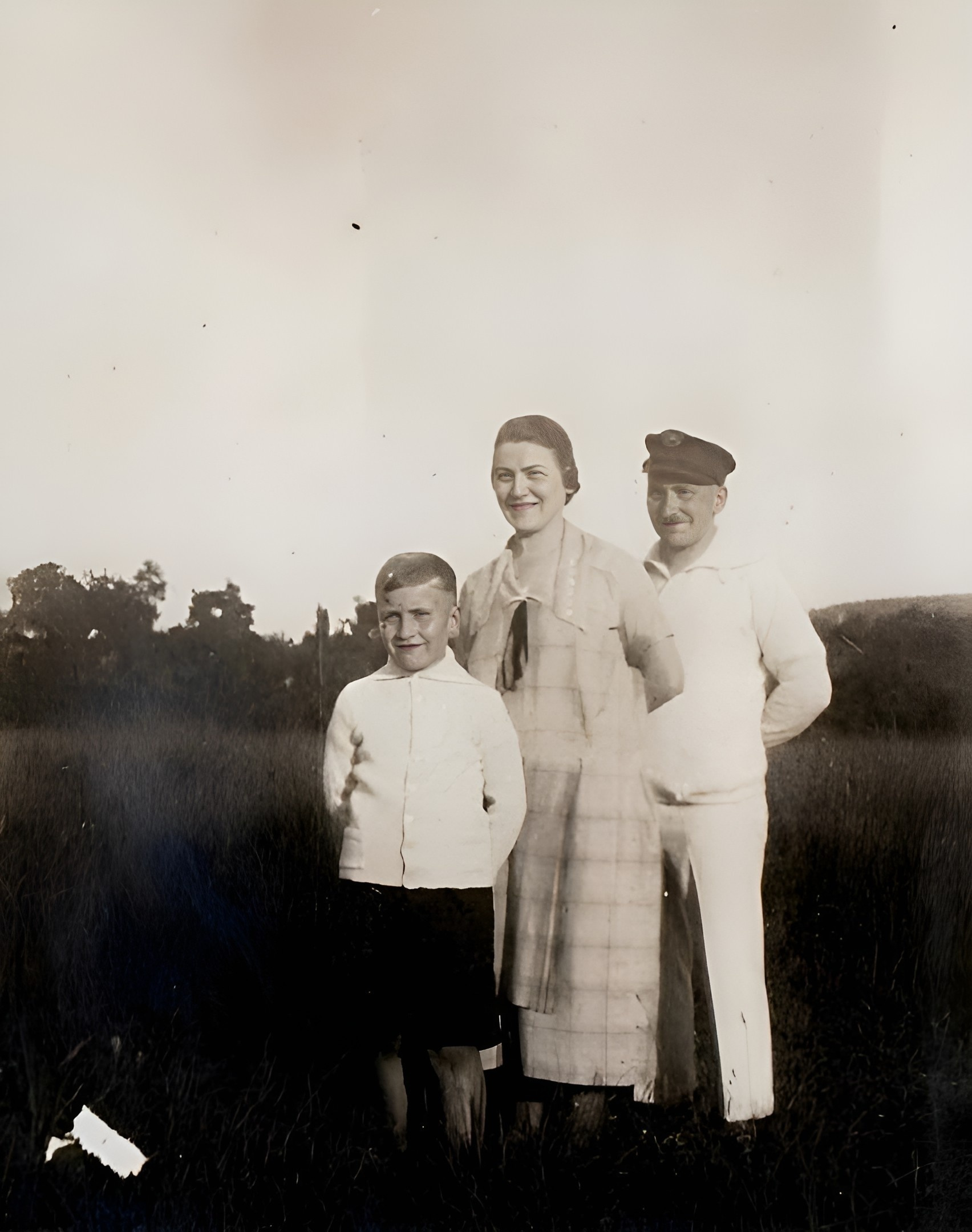 Karl Schmitt (gen. der Golderich) mit Familie