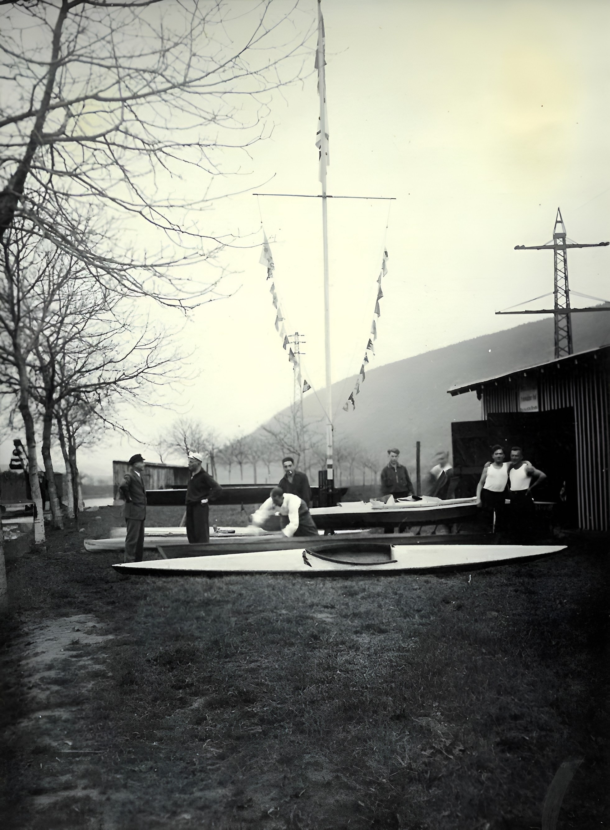 Am Bootshaus ca. 1931