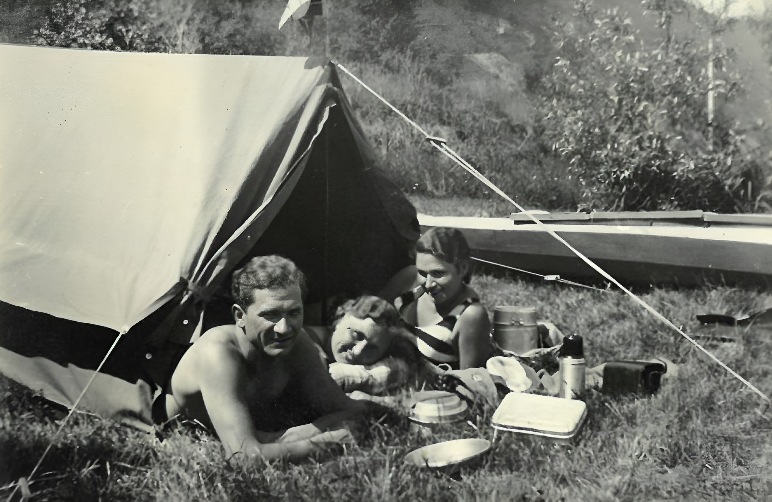 Bei einer Wanderfahrt des Kanuclubs