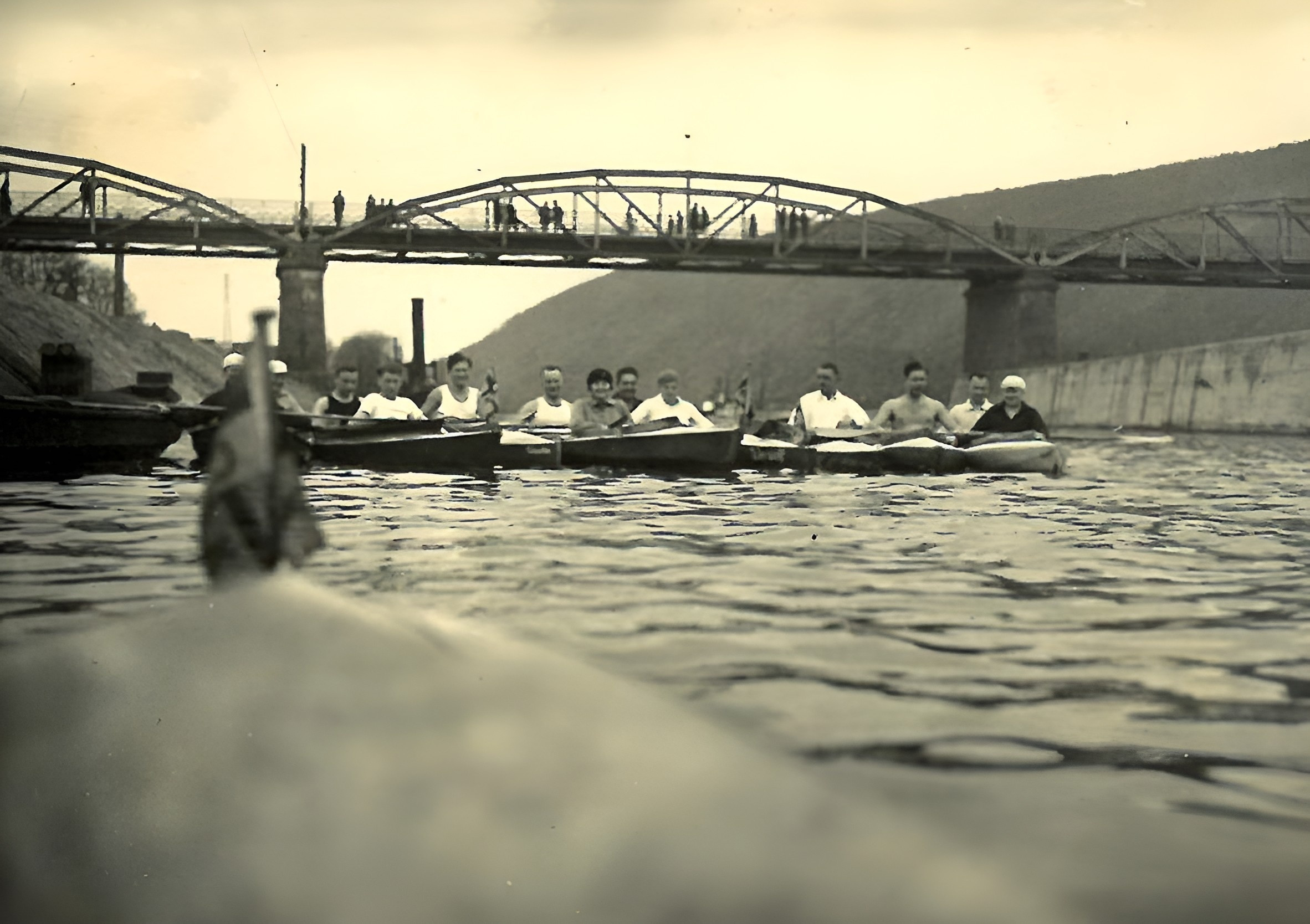 Unter der Klingenberger Mainbrücke