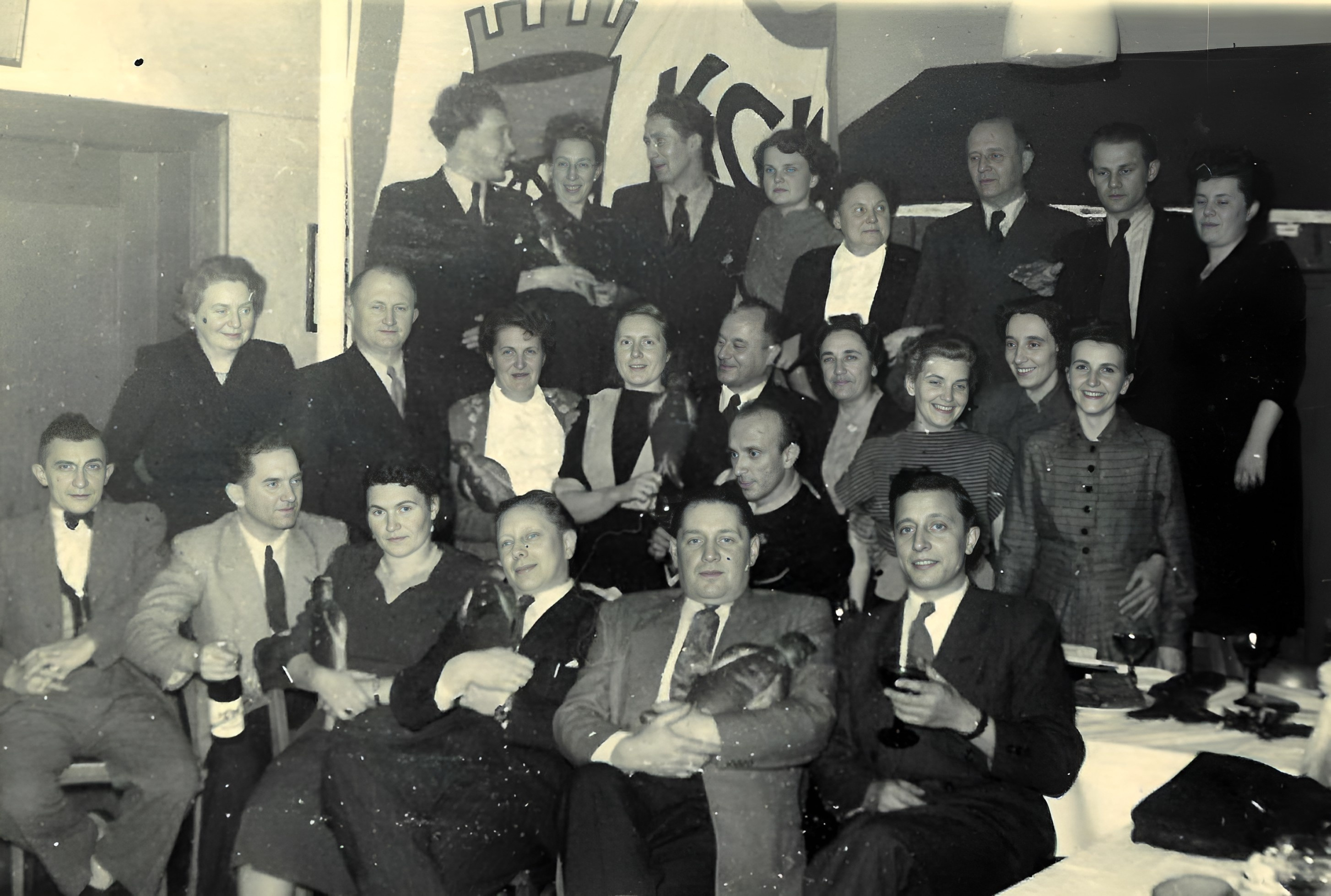 Gruppenfoto Kanuclub 1930