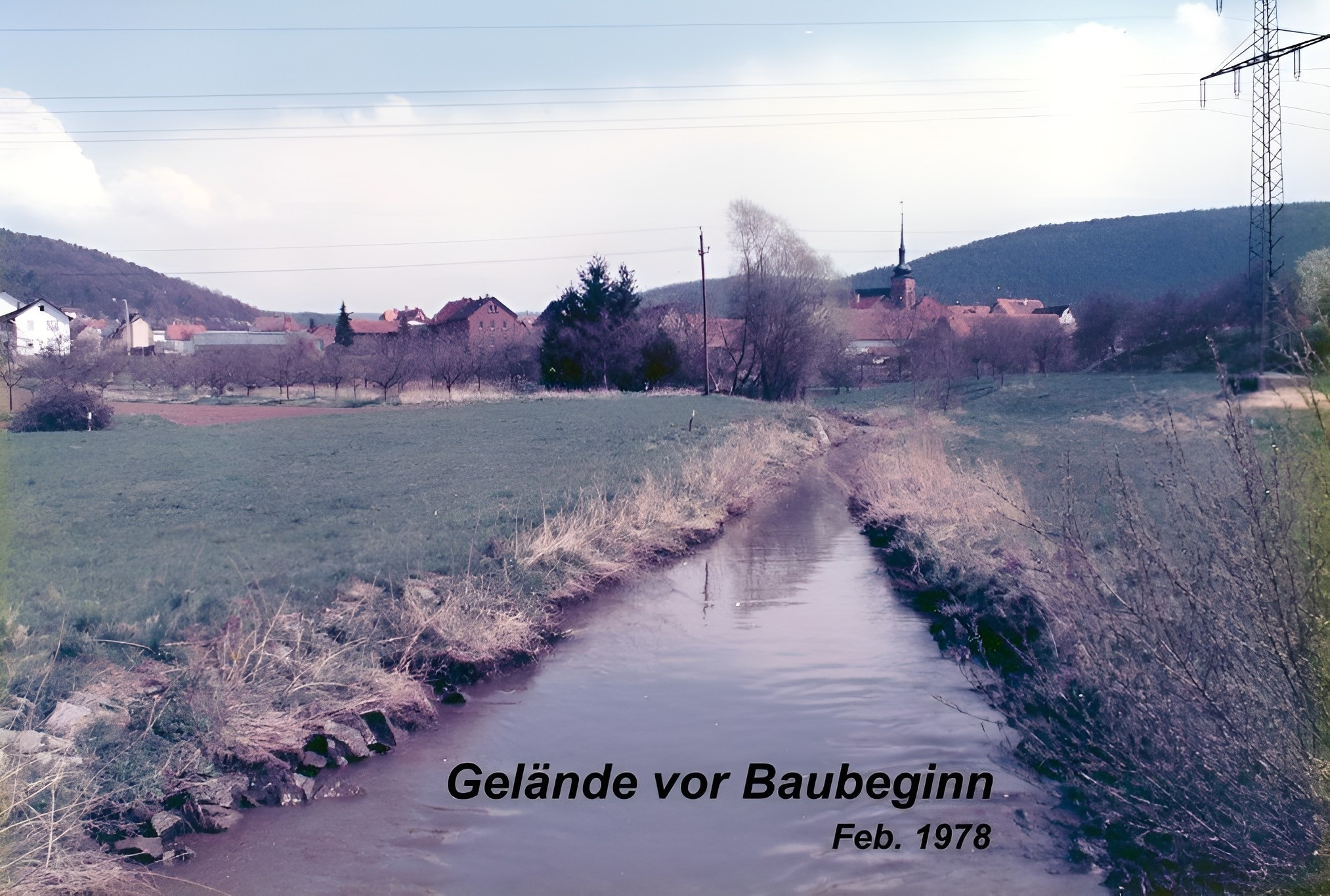 Bau des neuen Bootshauses