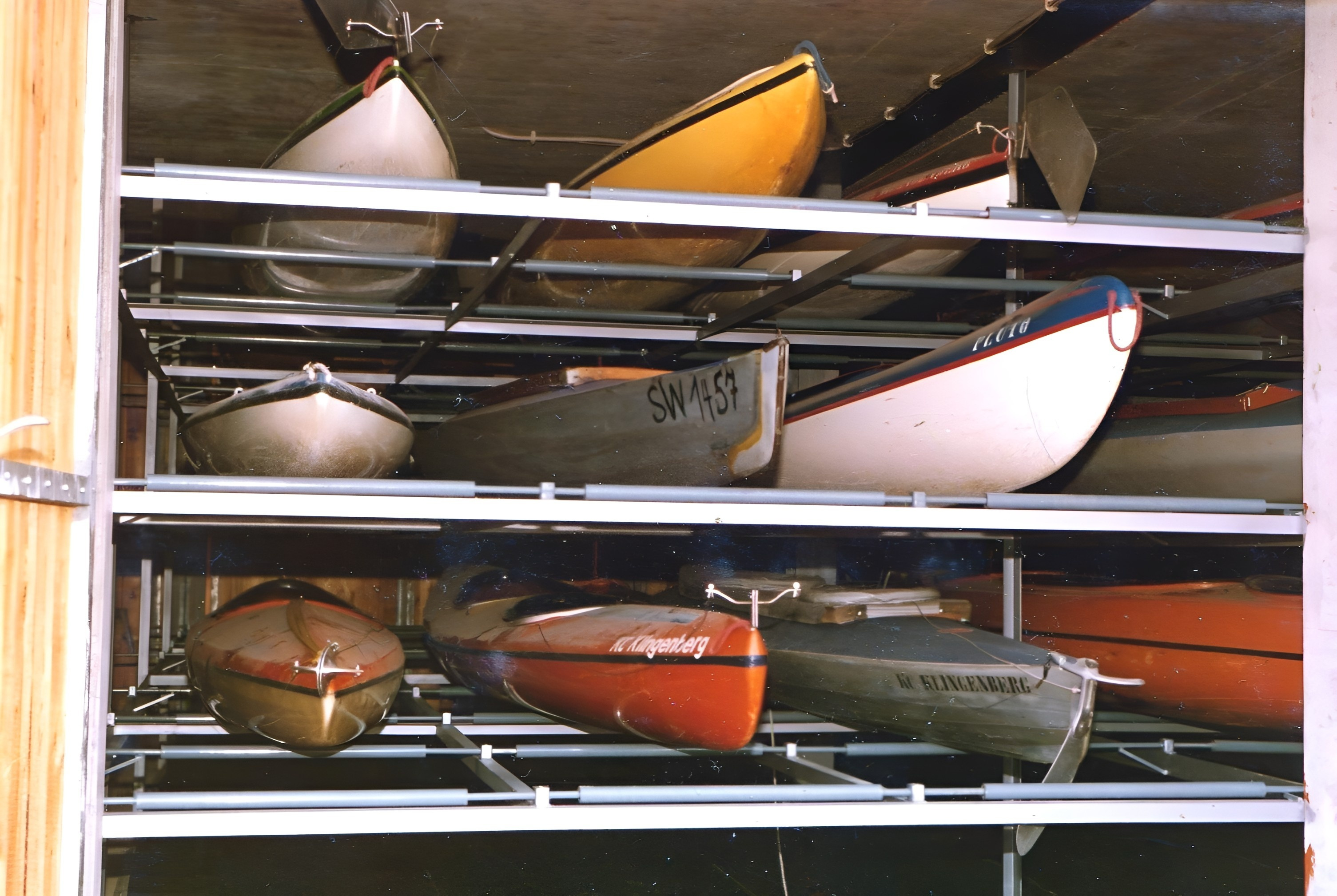 Bau des neuen Bootshauses