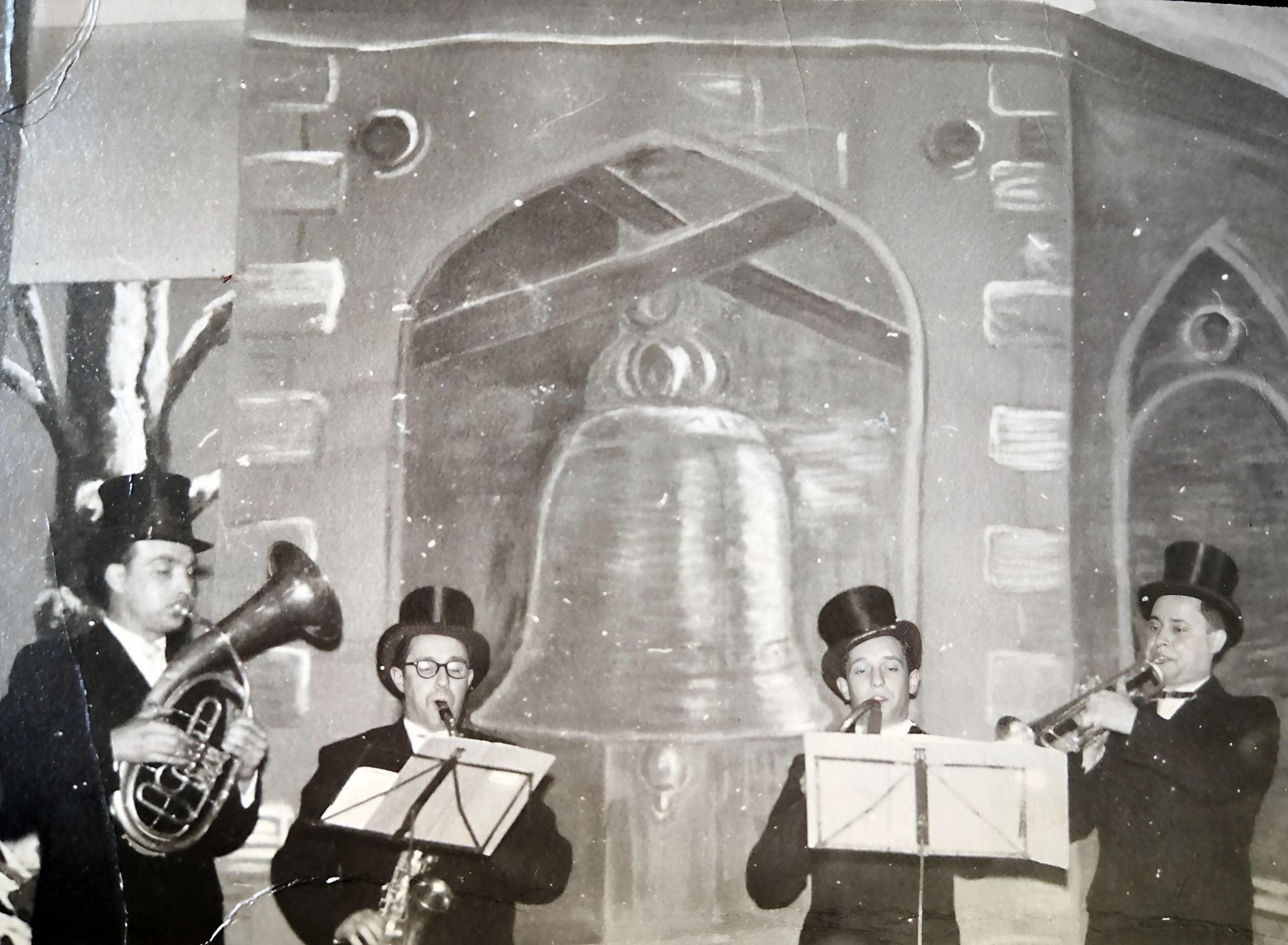 Ein Teil der Burgspatzen