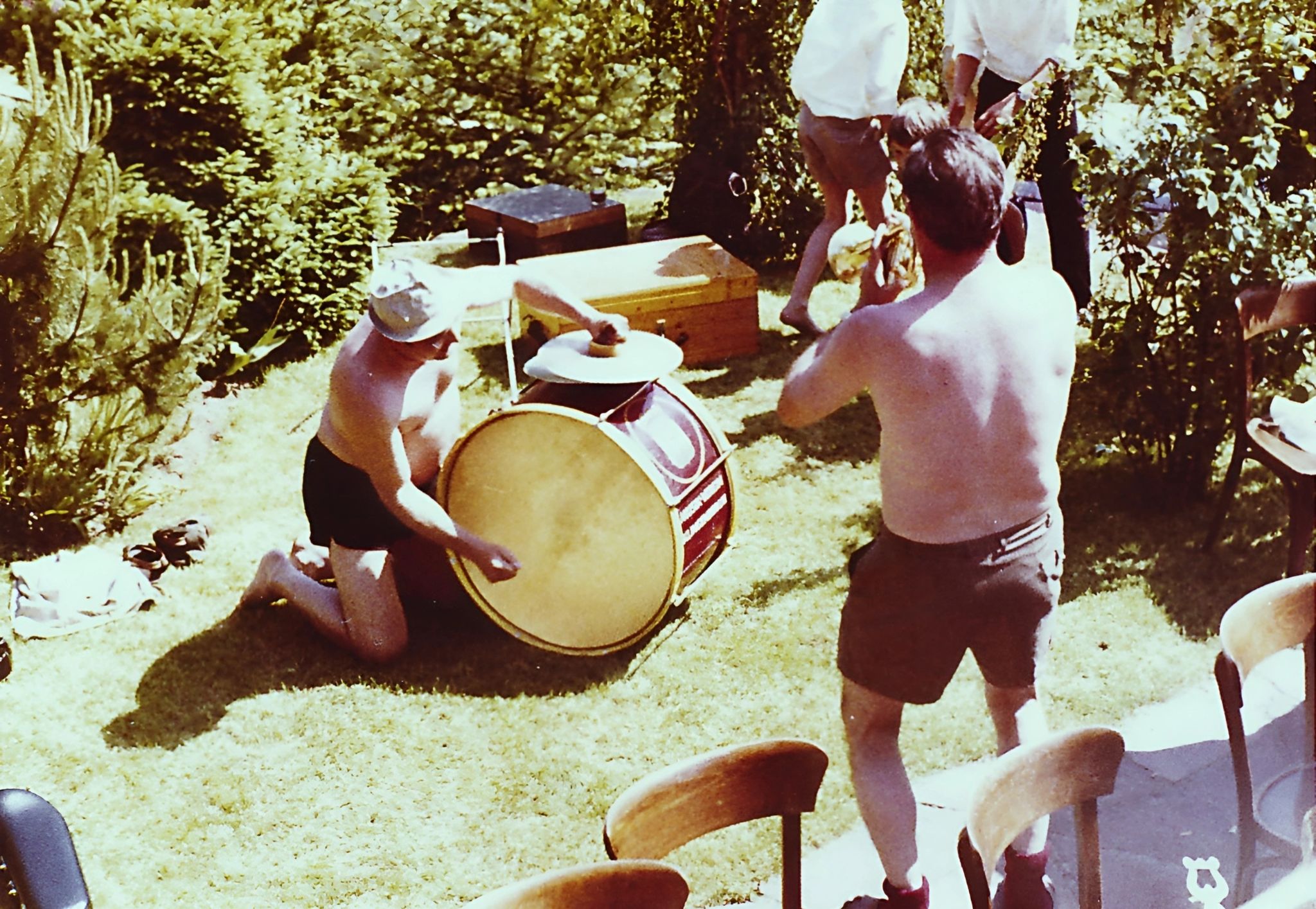 Vatertagsfeier 1968 beim Musikverein Klingenberg