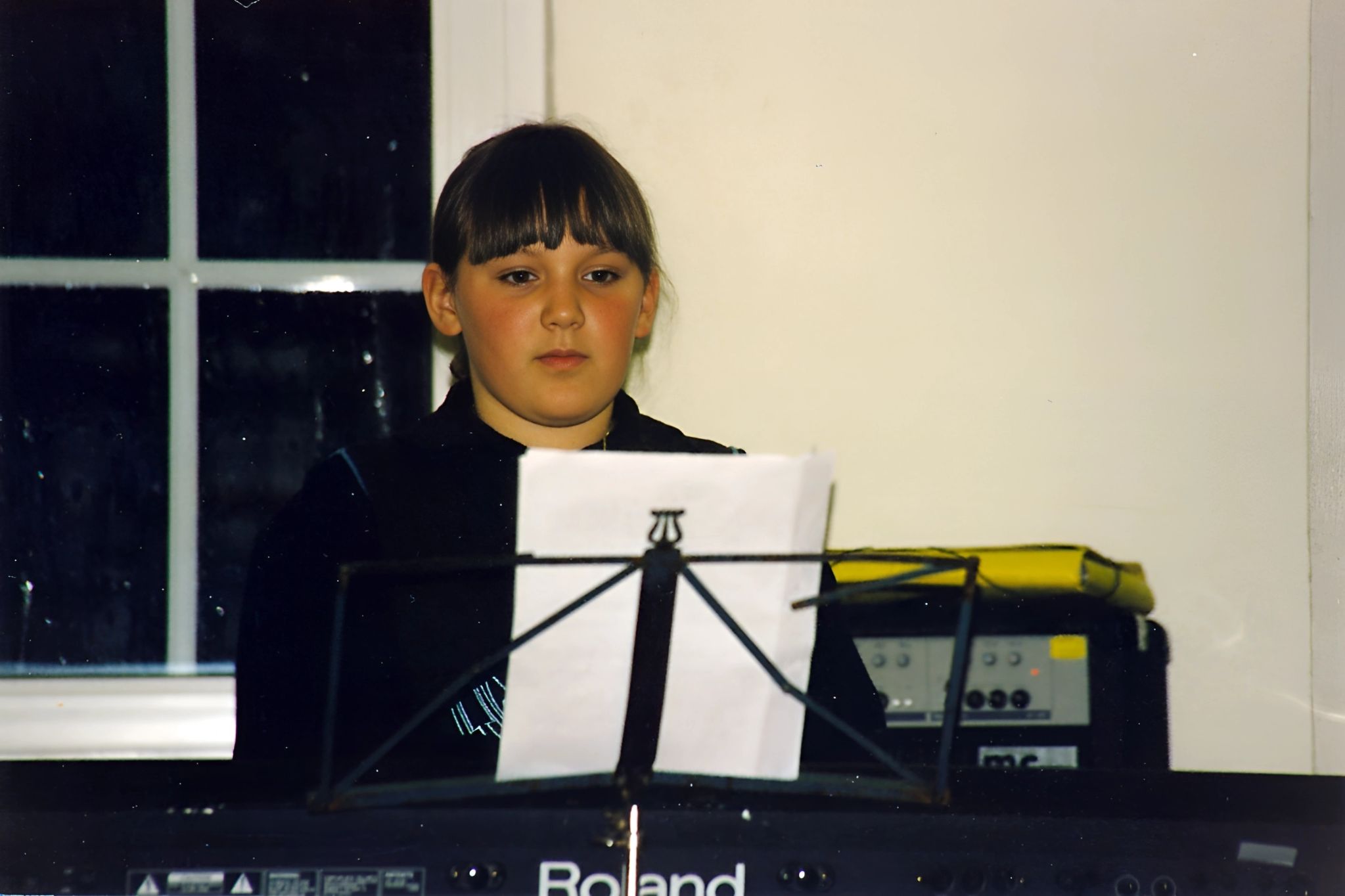 Akteure des Jugendorchesters im Dezember 1999