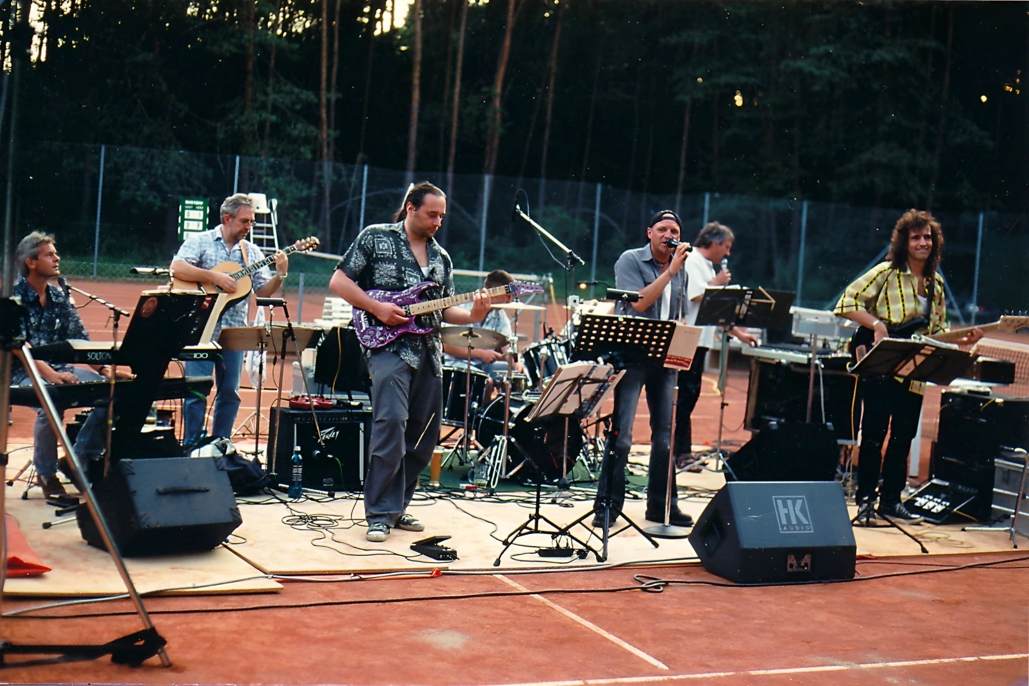 Die "Klingenberger Musikanten" im Juli 2003