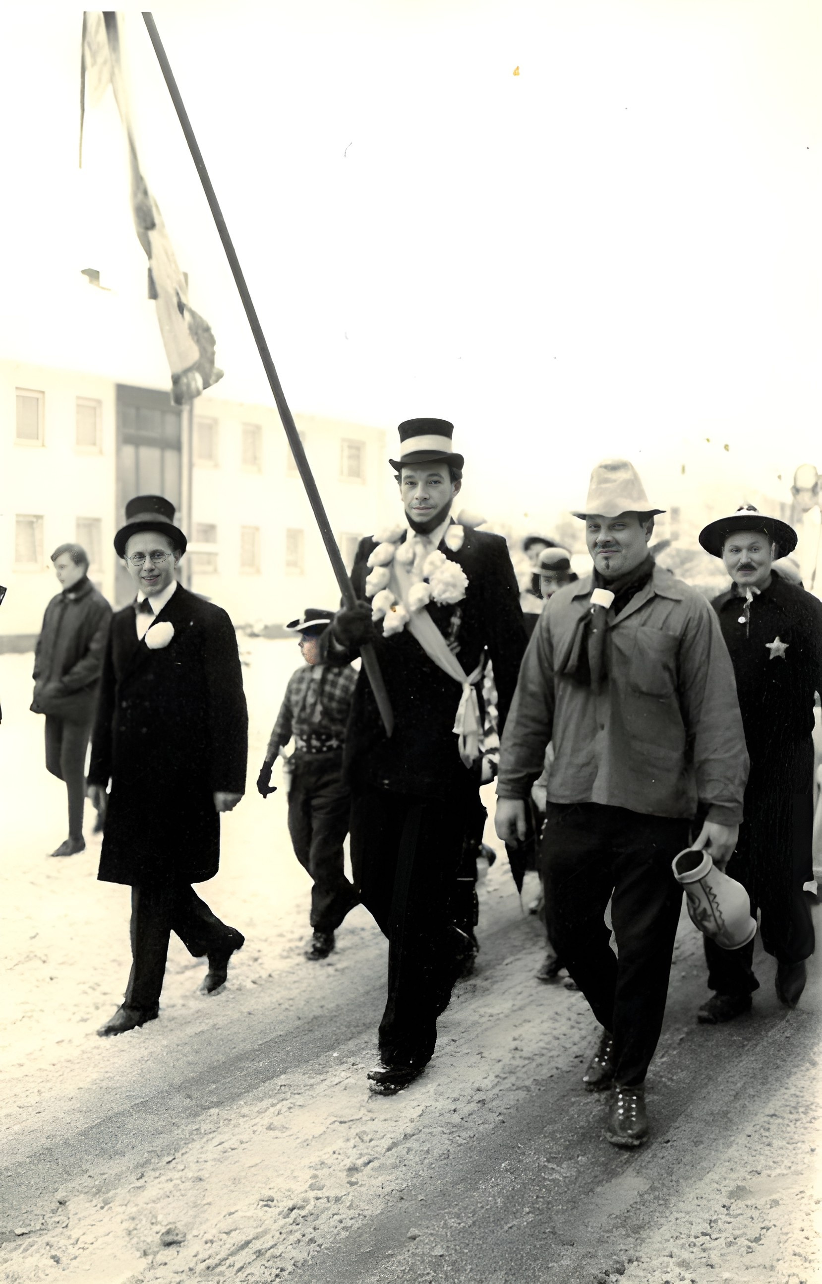 Der letzte Faschingsumzug in Klingenberg 1969