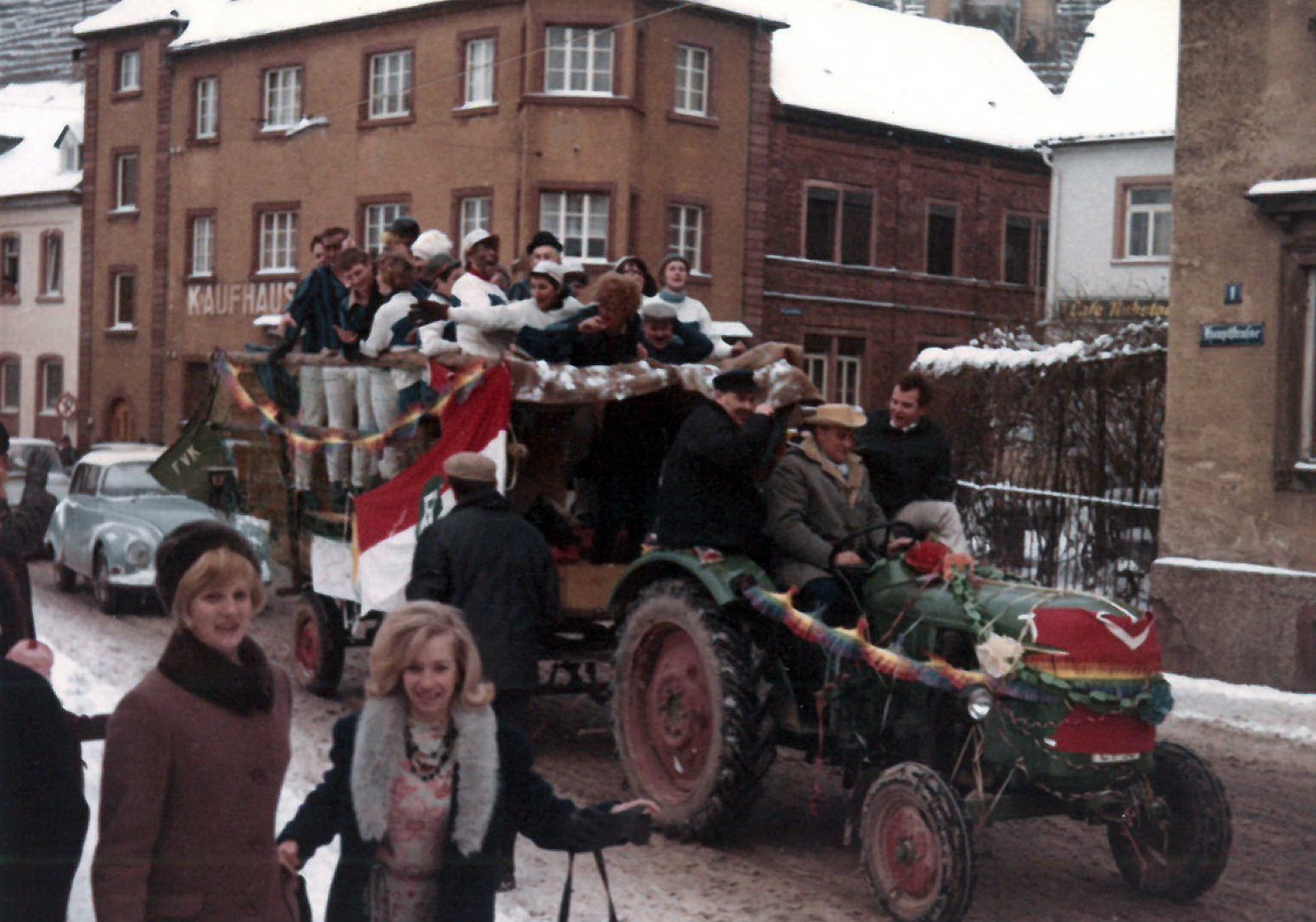 Umzug des Faschingsvereins Saiwassem 1969