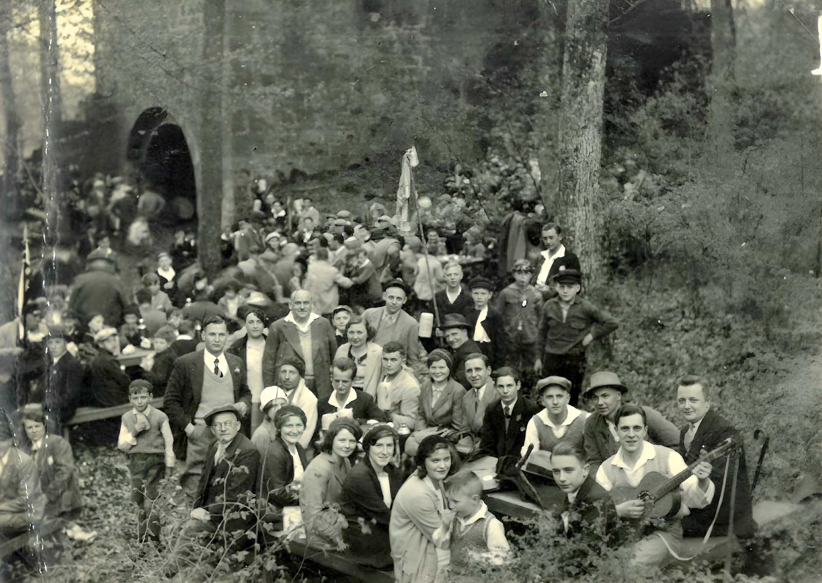 Wanderung zur Wildenburg 1930