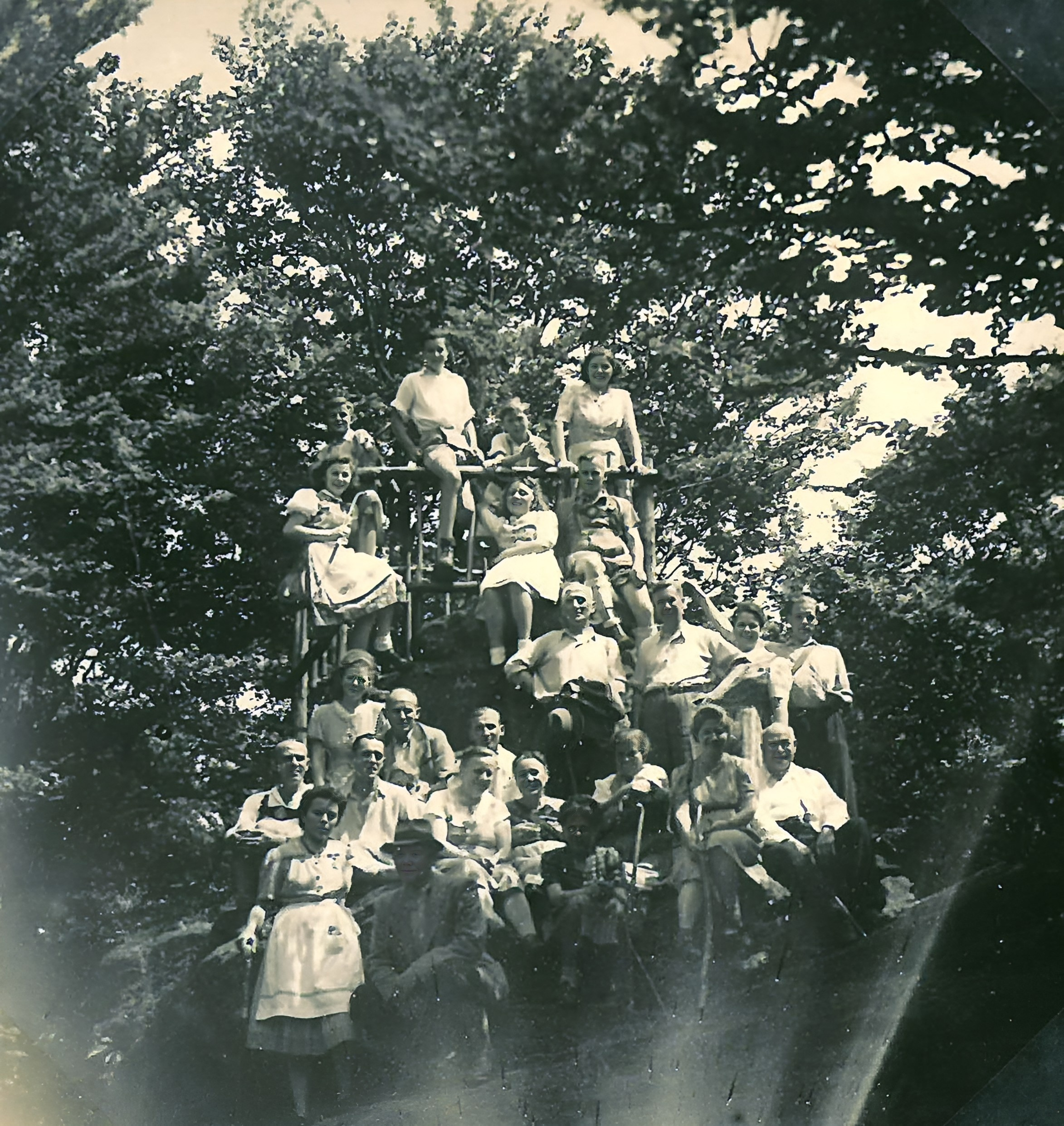 Wanderung zur Heunenschüssel 1940