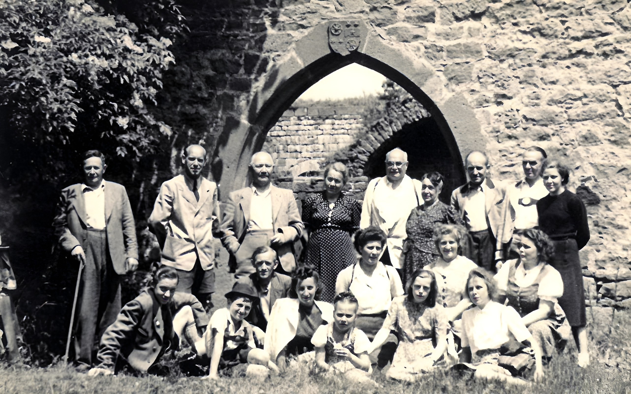 Wanderung zur Wildenburg 1950er Jahre