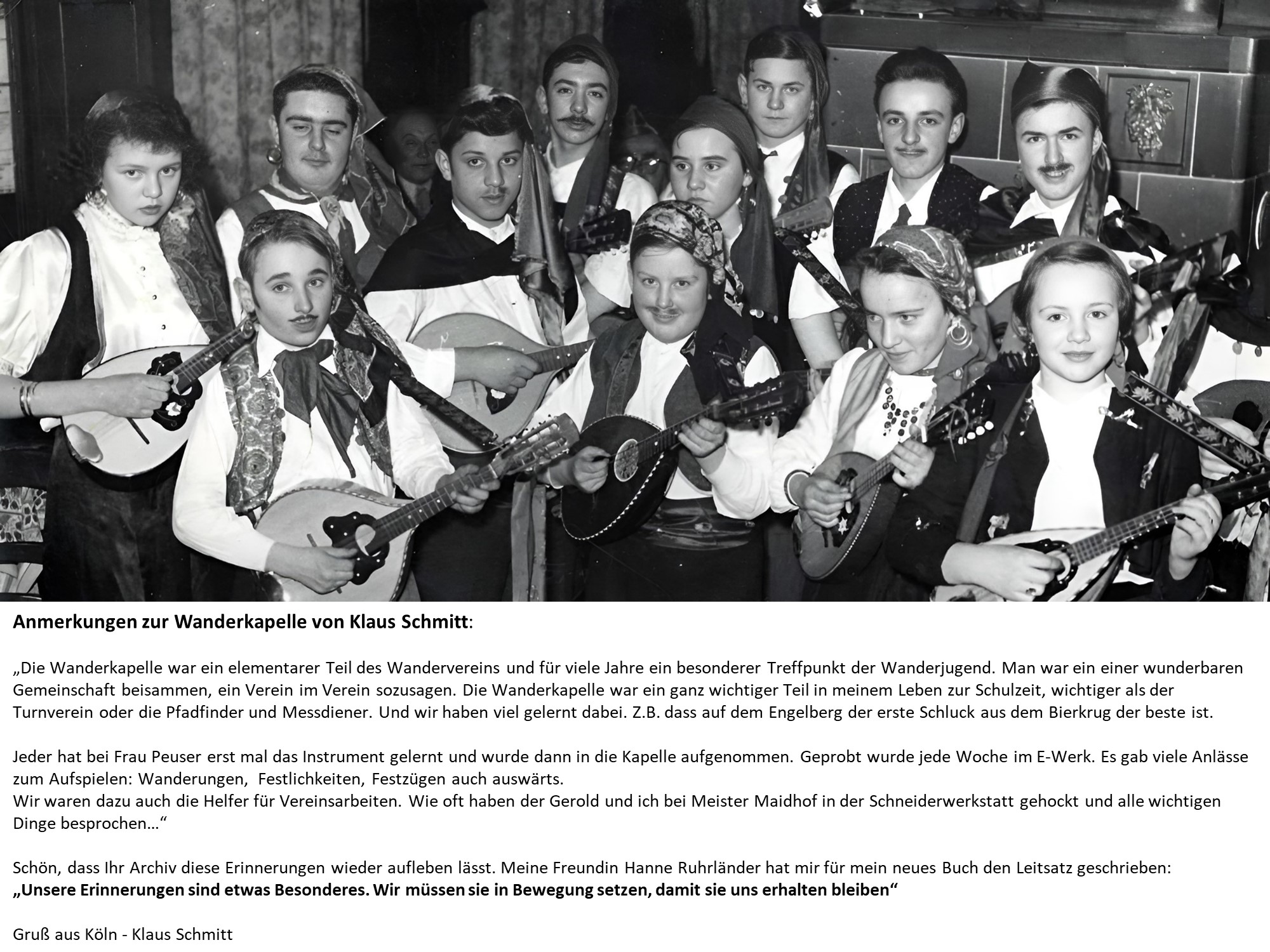 Anmerkungen zur Wanderkapelle