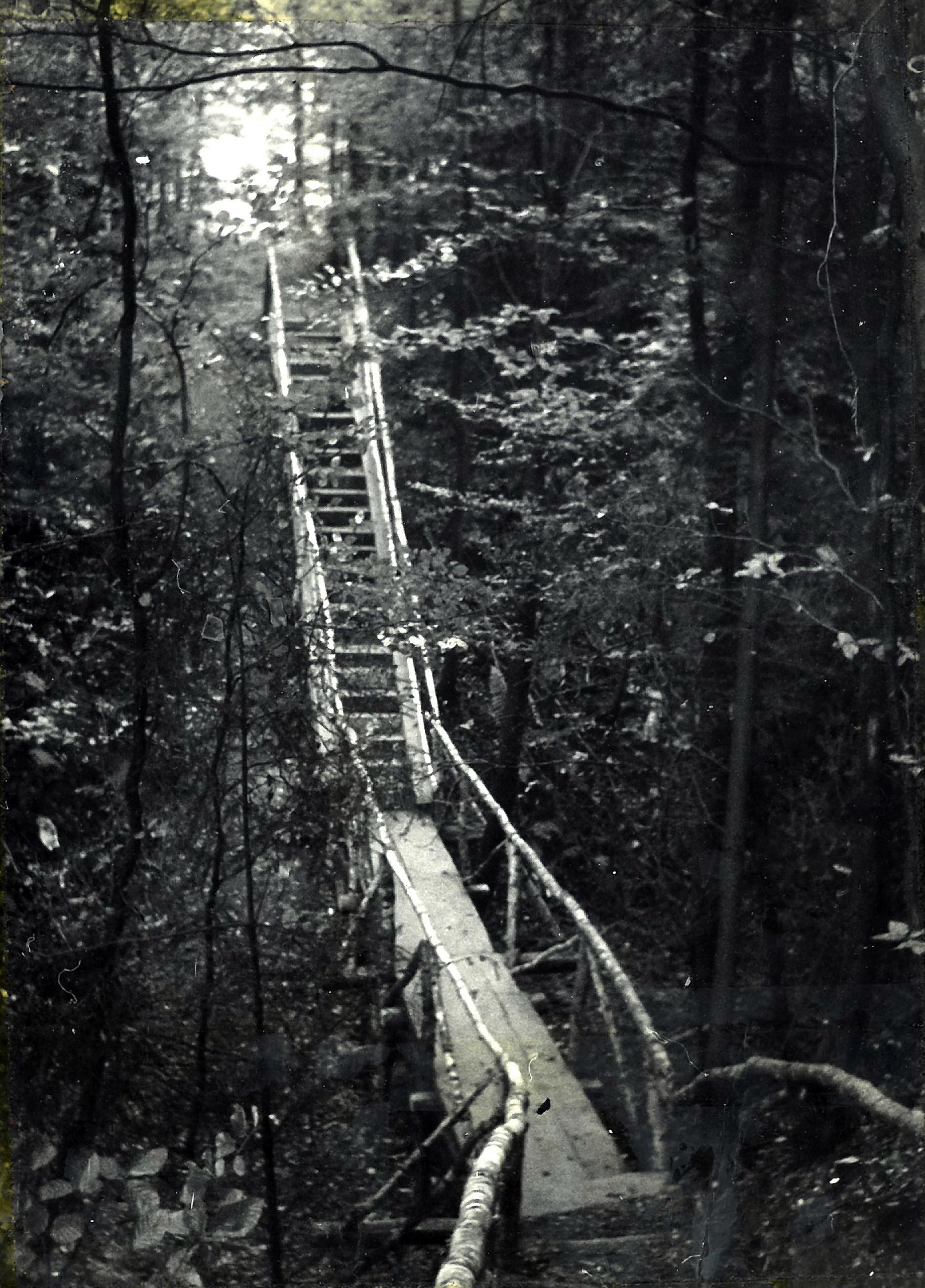Die "Valentin-Jakobs-Brücke" oberhalb der Schlucht