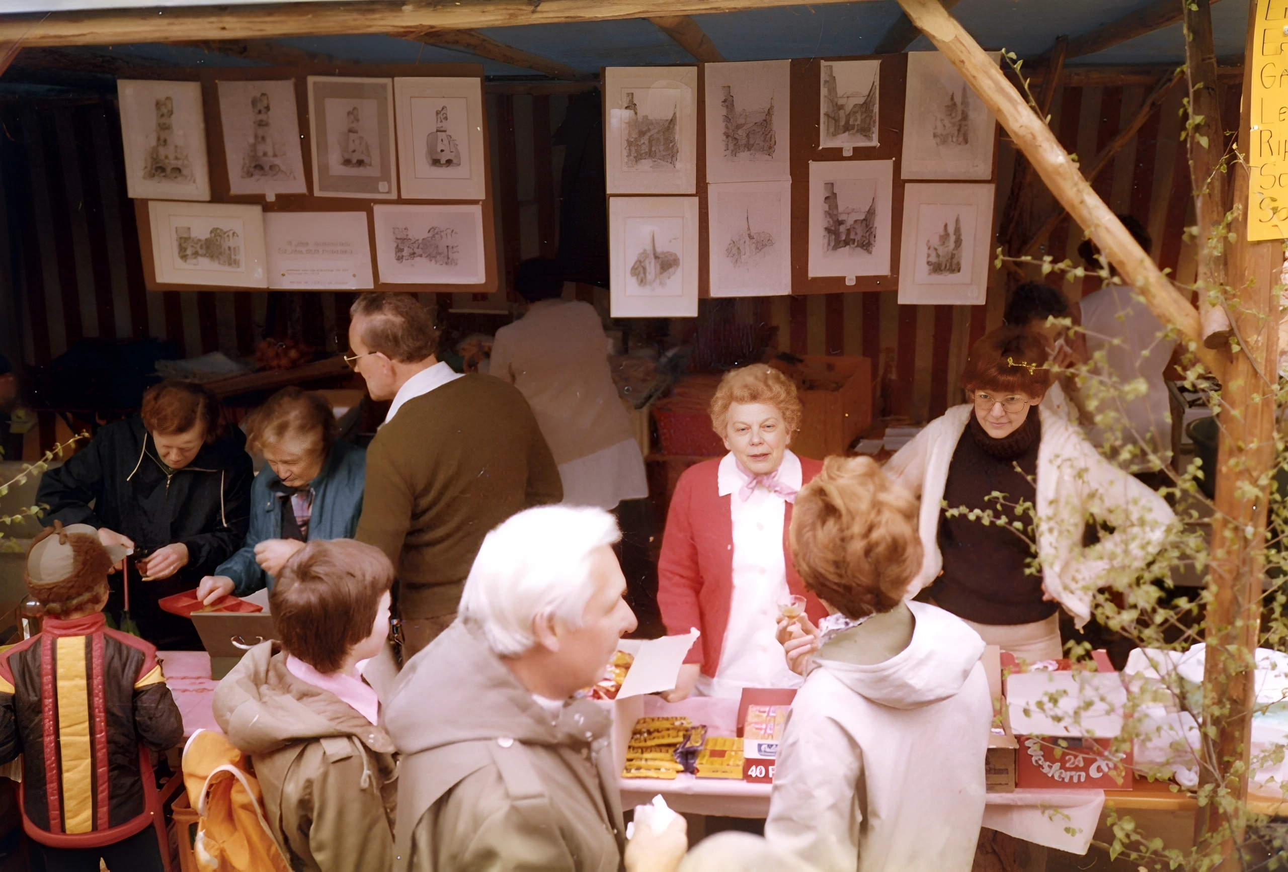 Tombola zum 75-jährigen Bestehen des Aussichtsturms am 1. Mai 1979