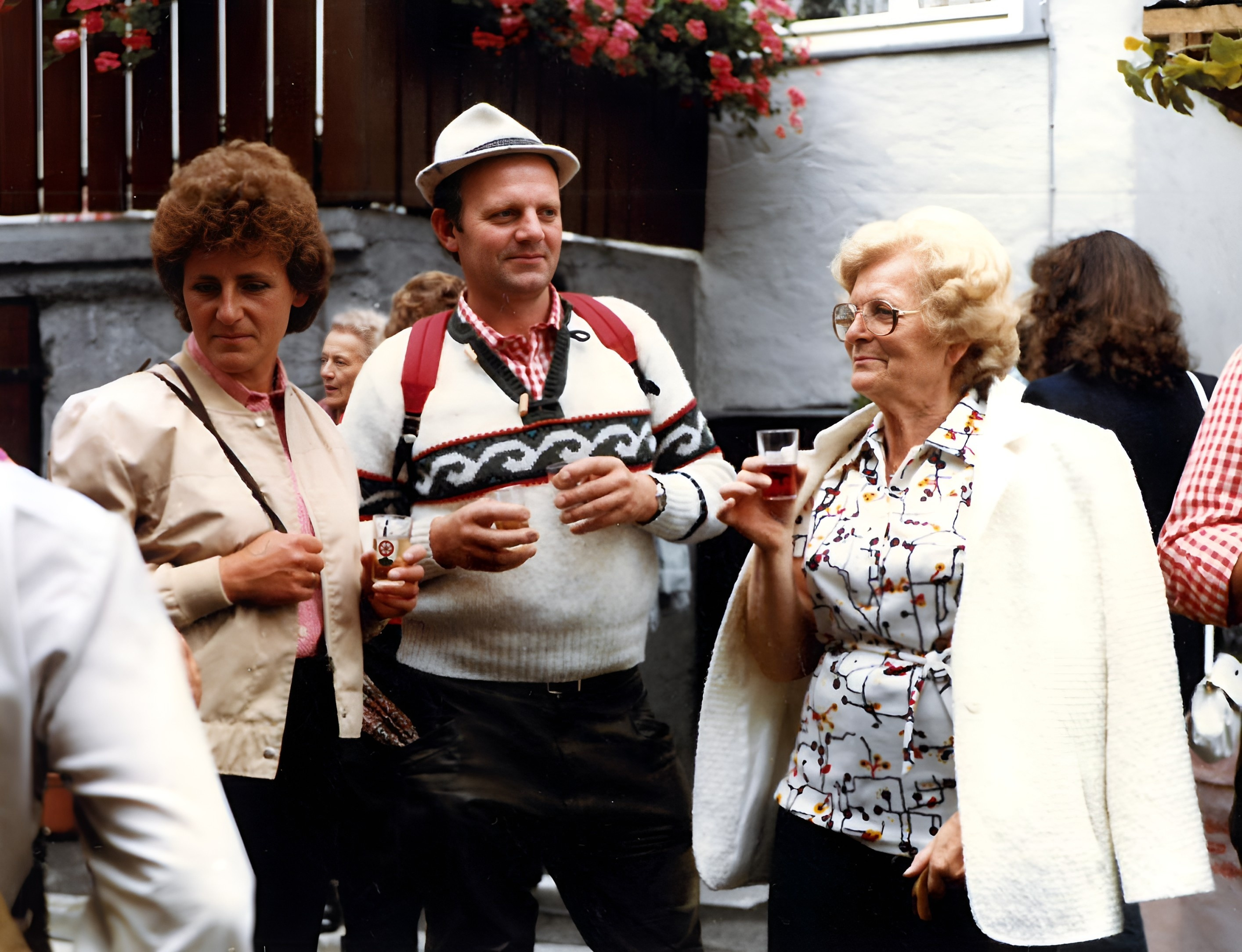 Rosemarie Fischer, ?, Ludwine Ott