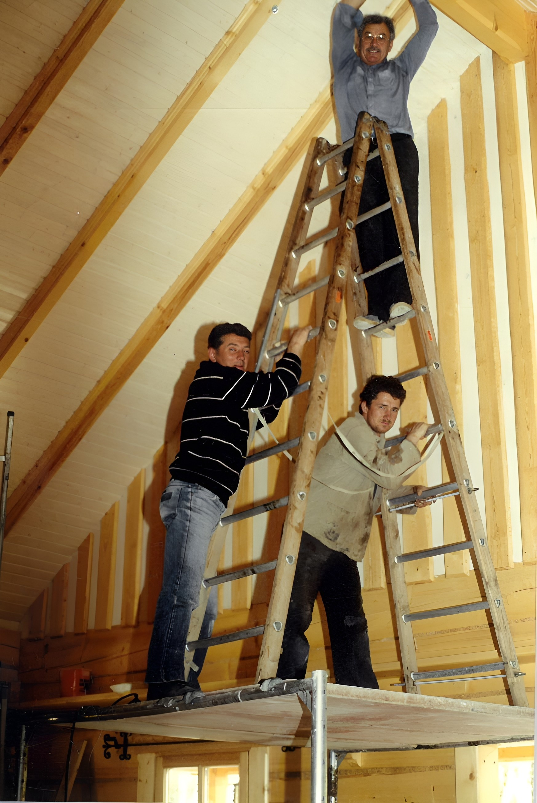 Die Innenarbeiten beginnen