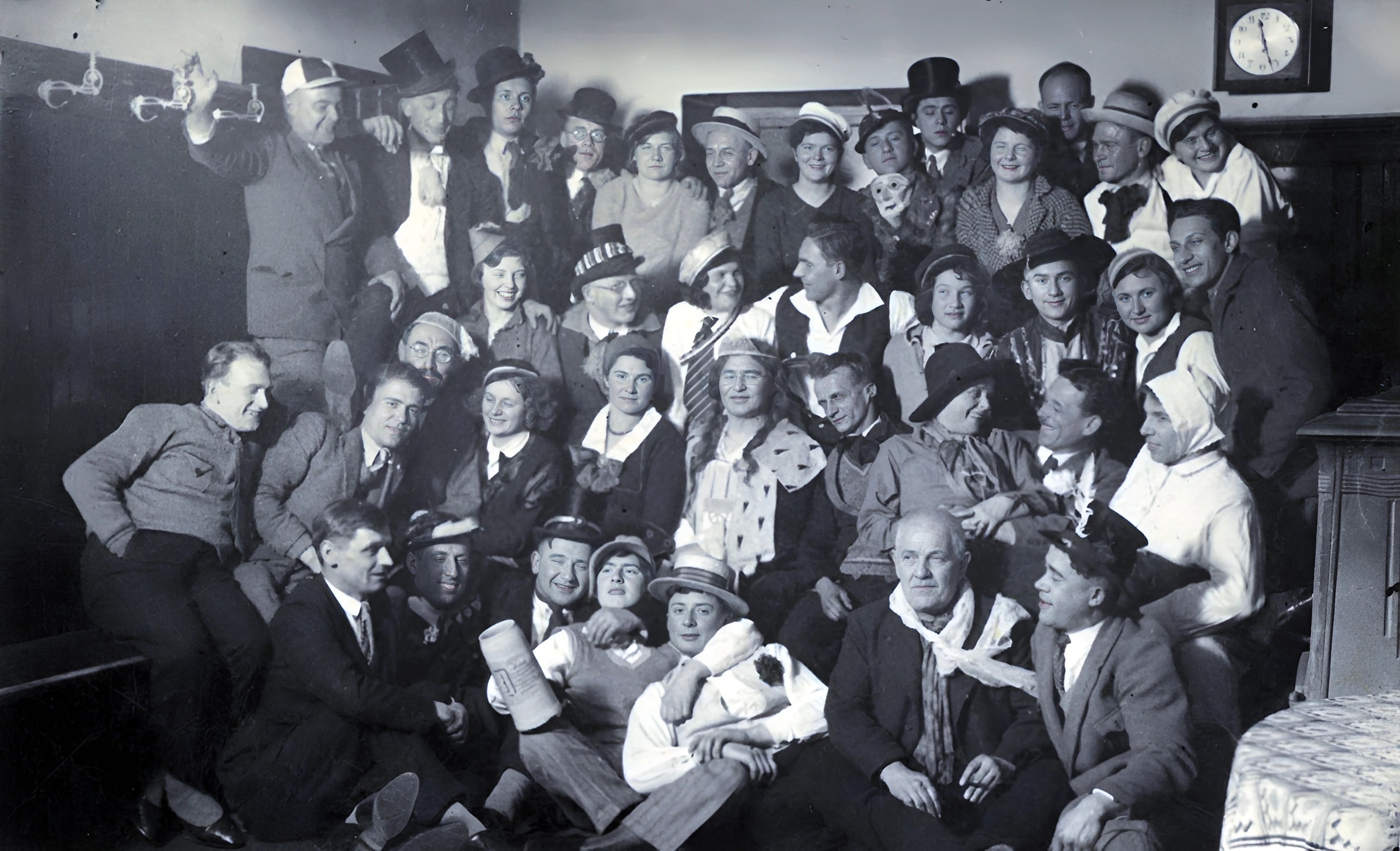 Fasching beim Turnverein Klingenberg 1932