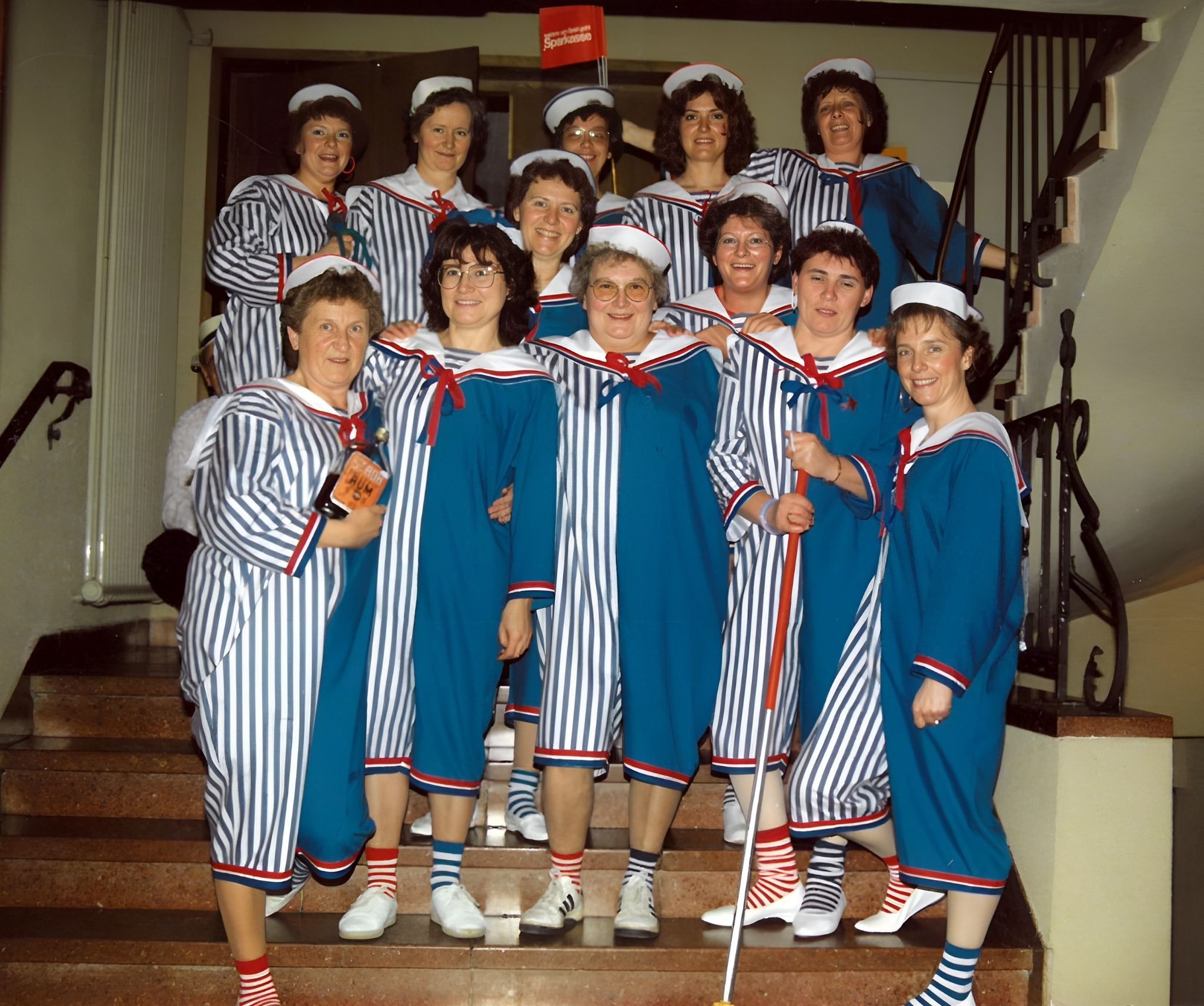 Turnerball der "Mittwochsturnerinnen", Rosenmontag 1988