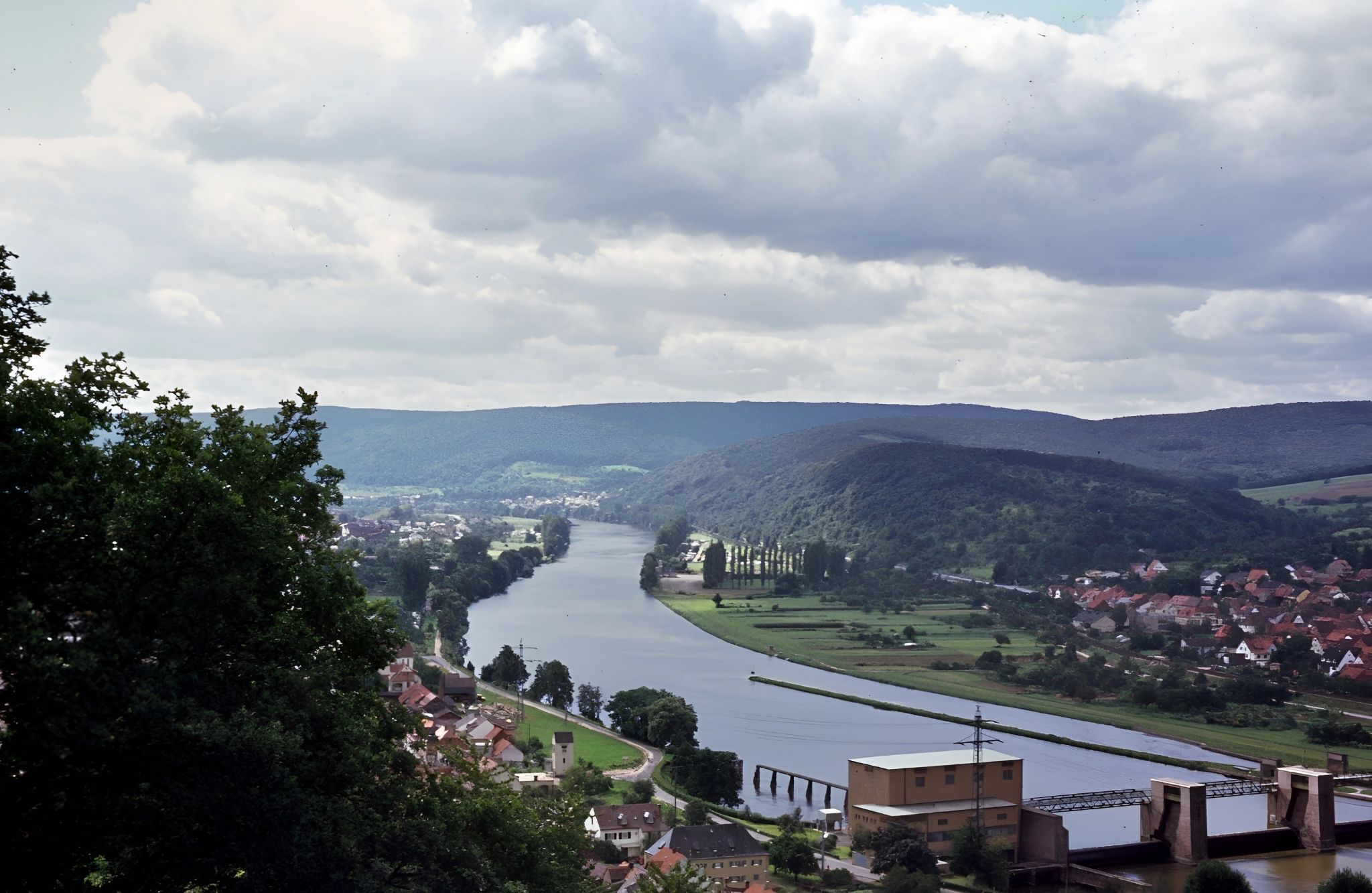 1970 100 Blick auf Main