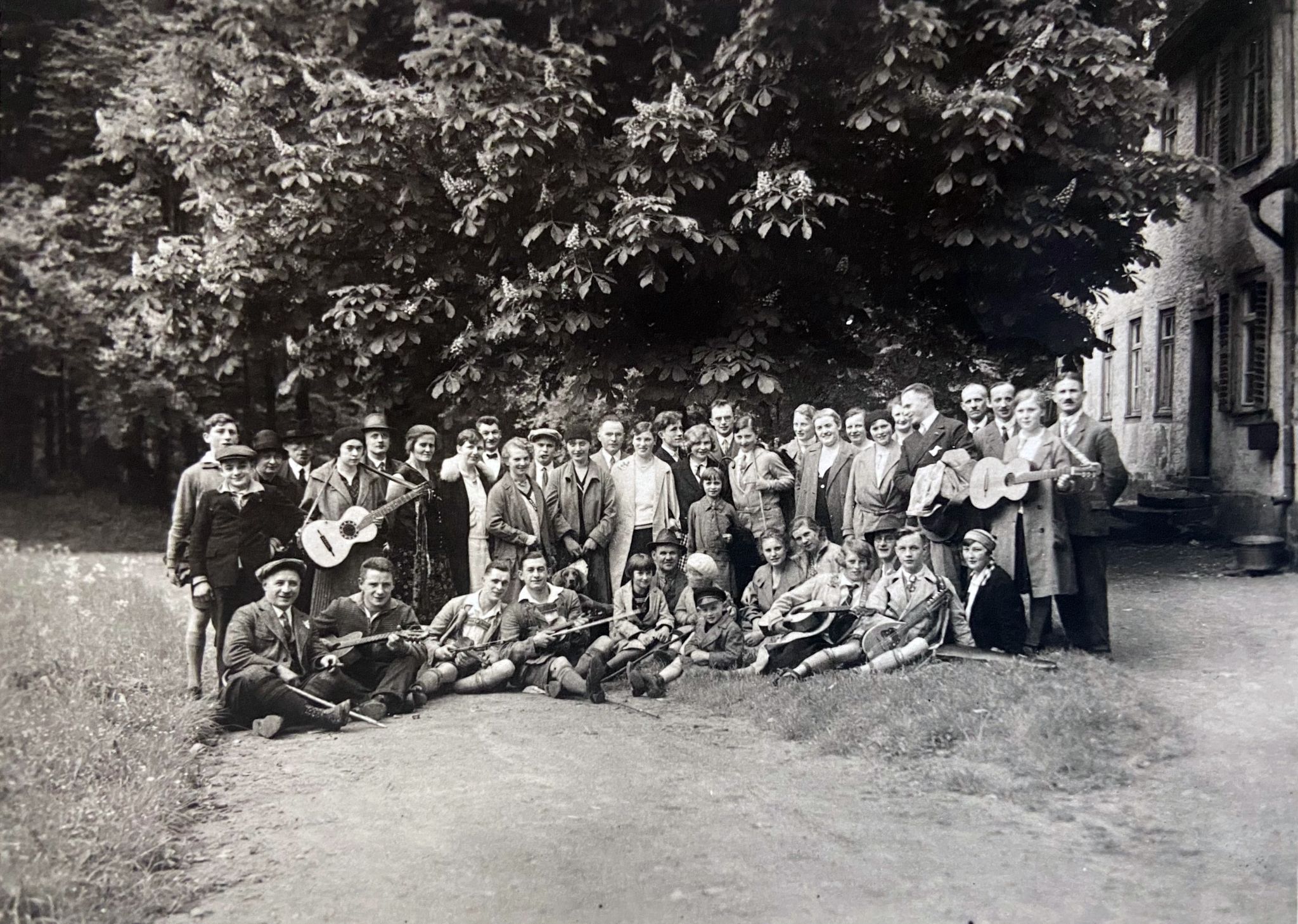 Bereits eingestellt 1935 151 Gruppenfoto Wanderung
