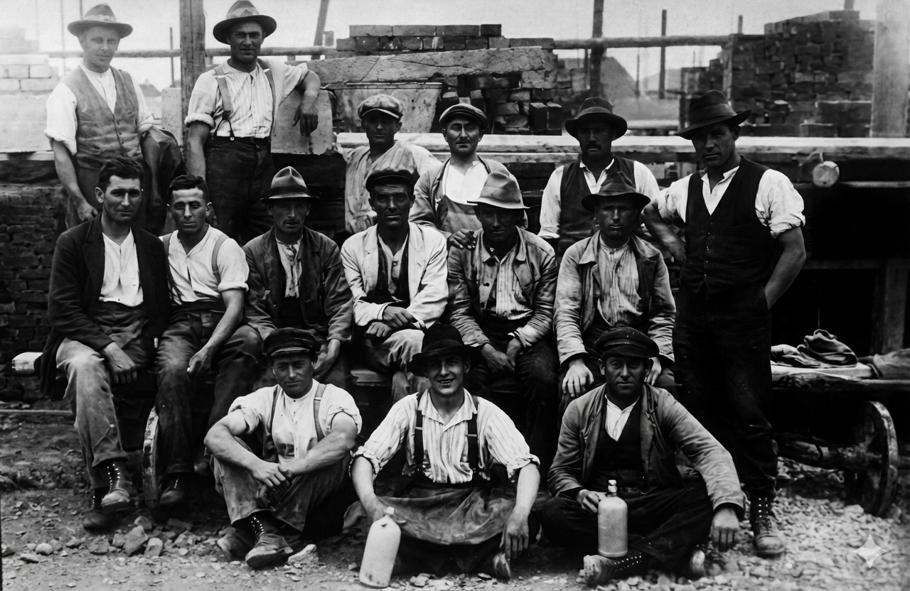 Gruppenfoto Steinmetze