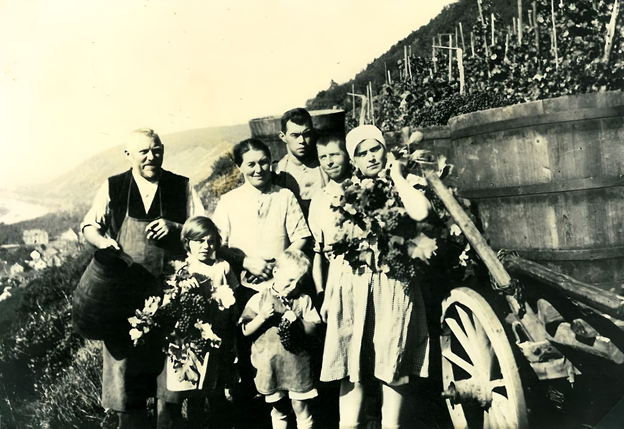 Max Spall mit Familie