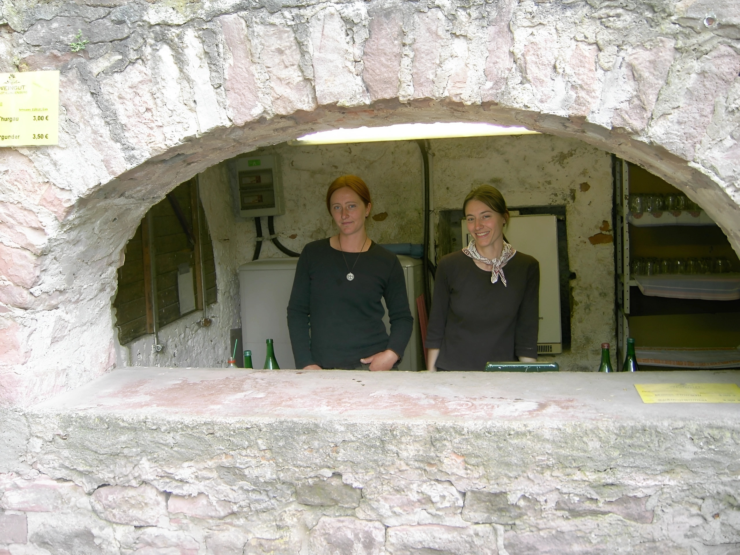 Ausschankkeller auf der Clingenburg 2007