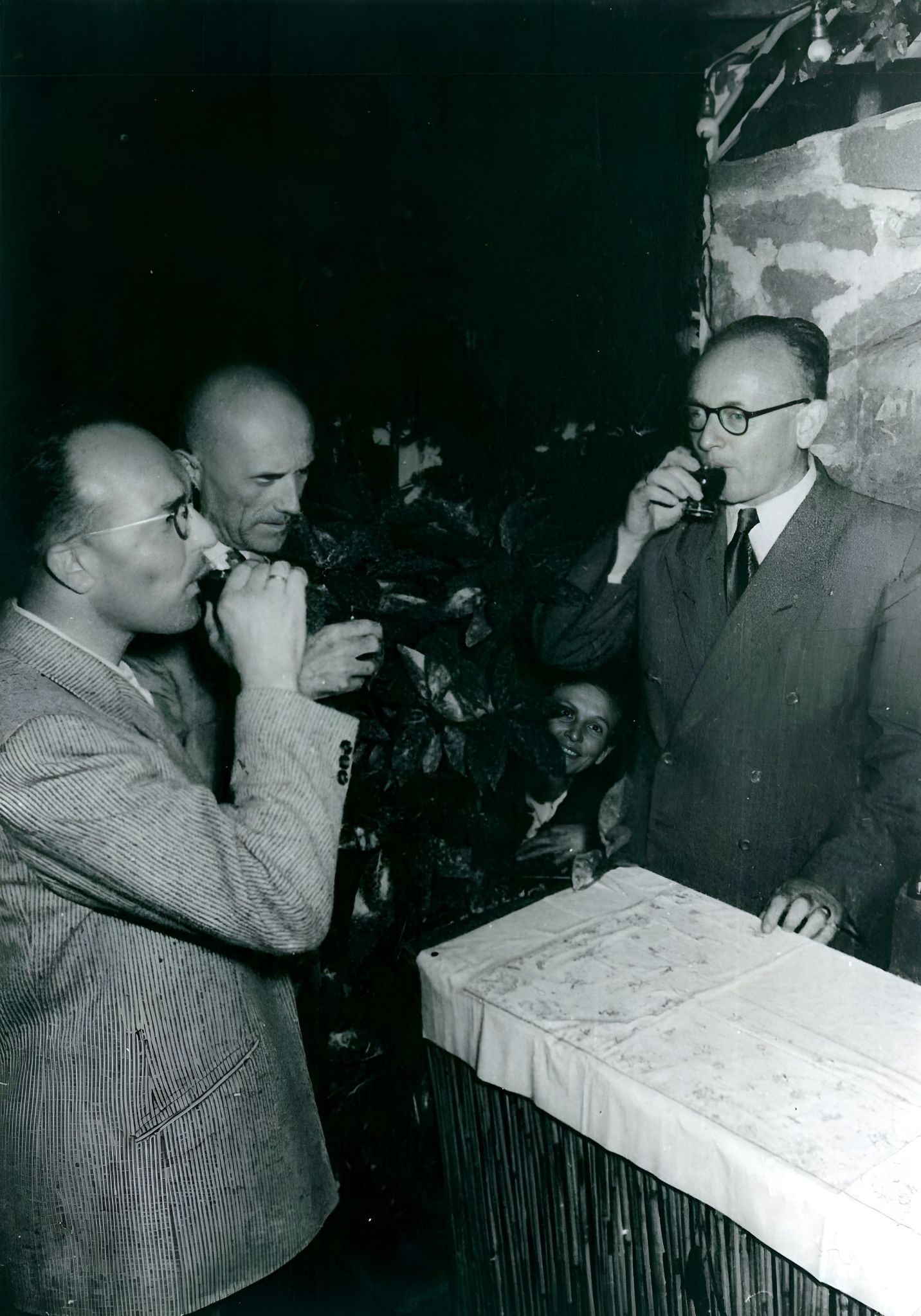 Beim ersten Winzerfest 1950